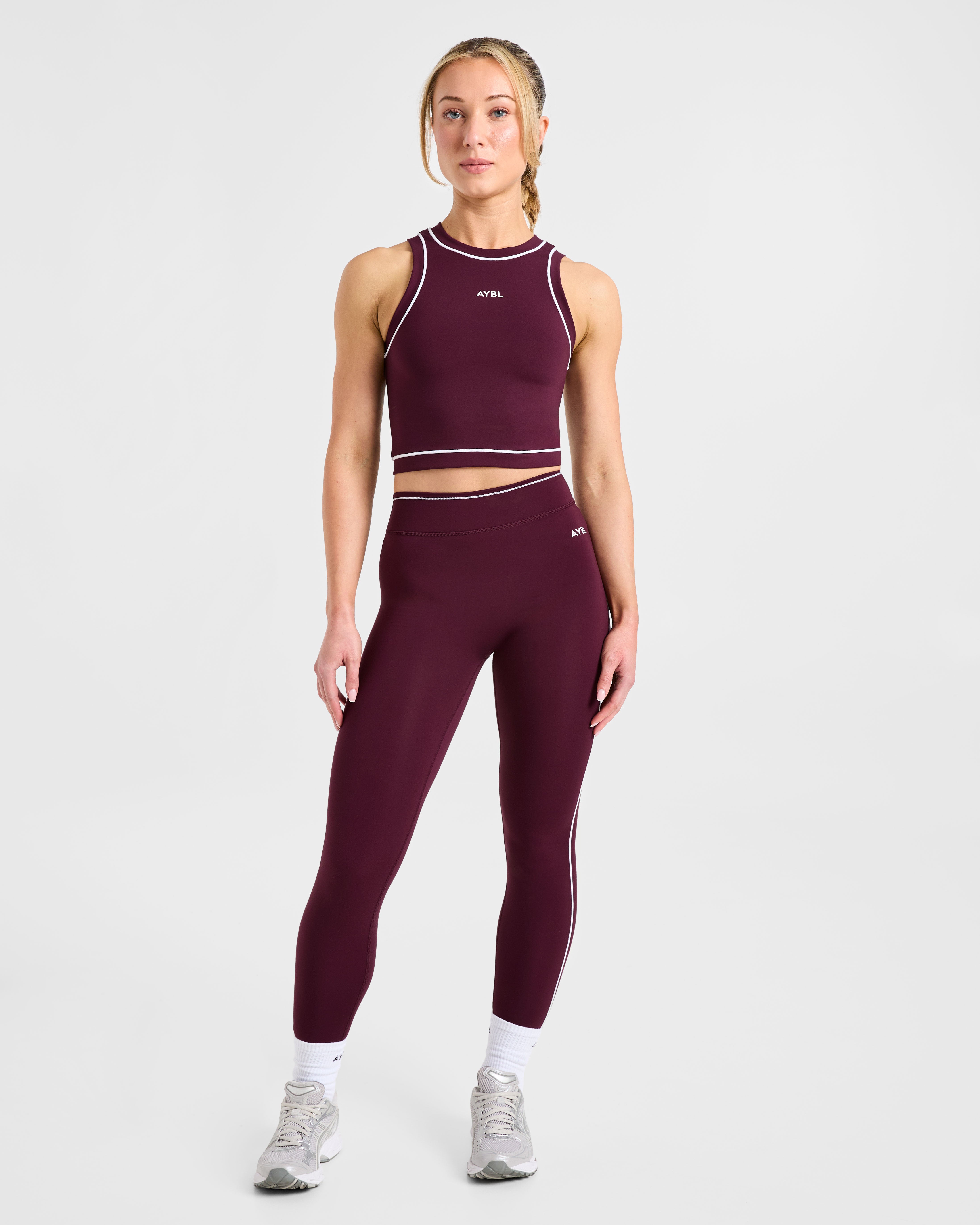 Form Tank Top - Deep Mulberry