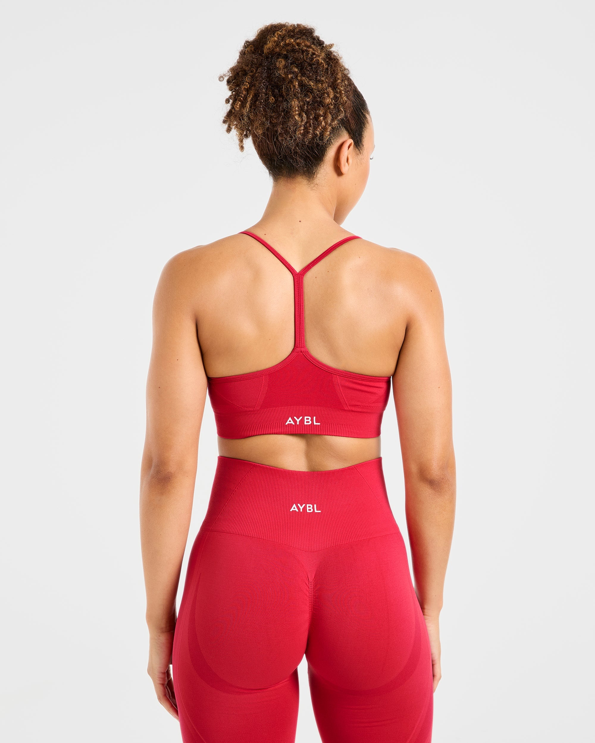Empower Seamless Sports Bra - Rouge