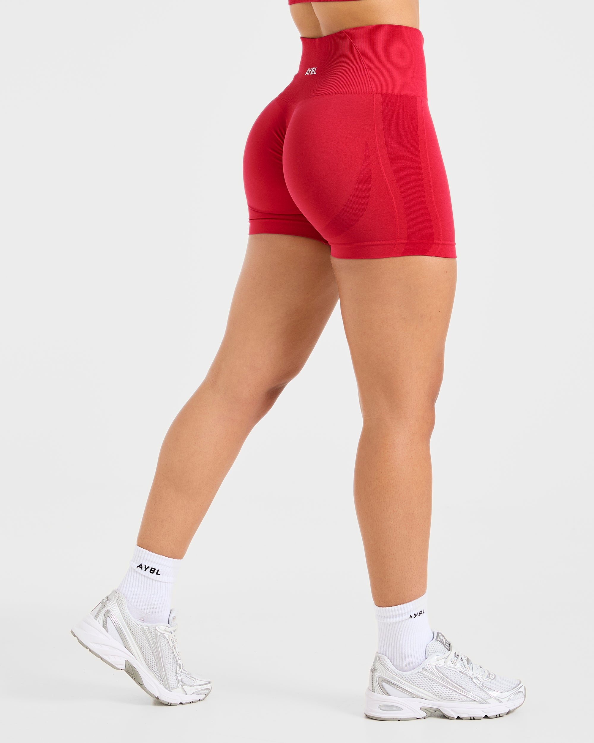 Empower Seamless Shorts - Rouge