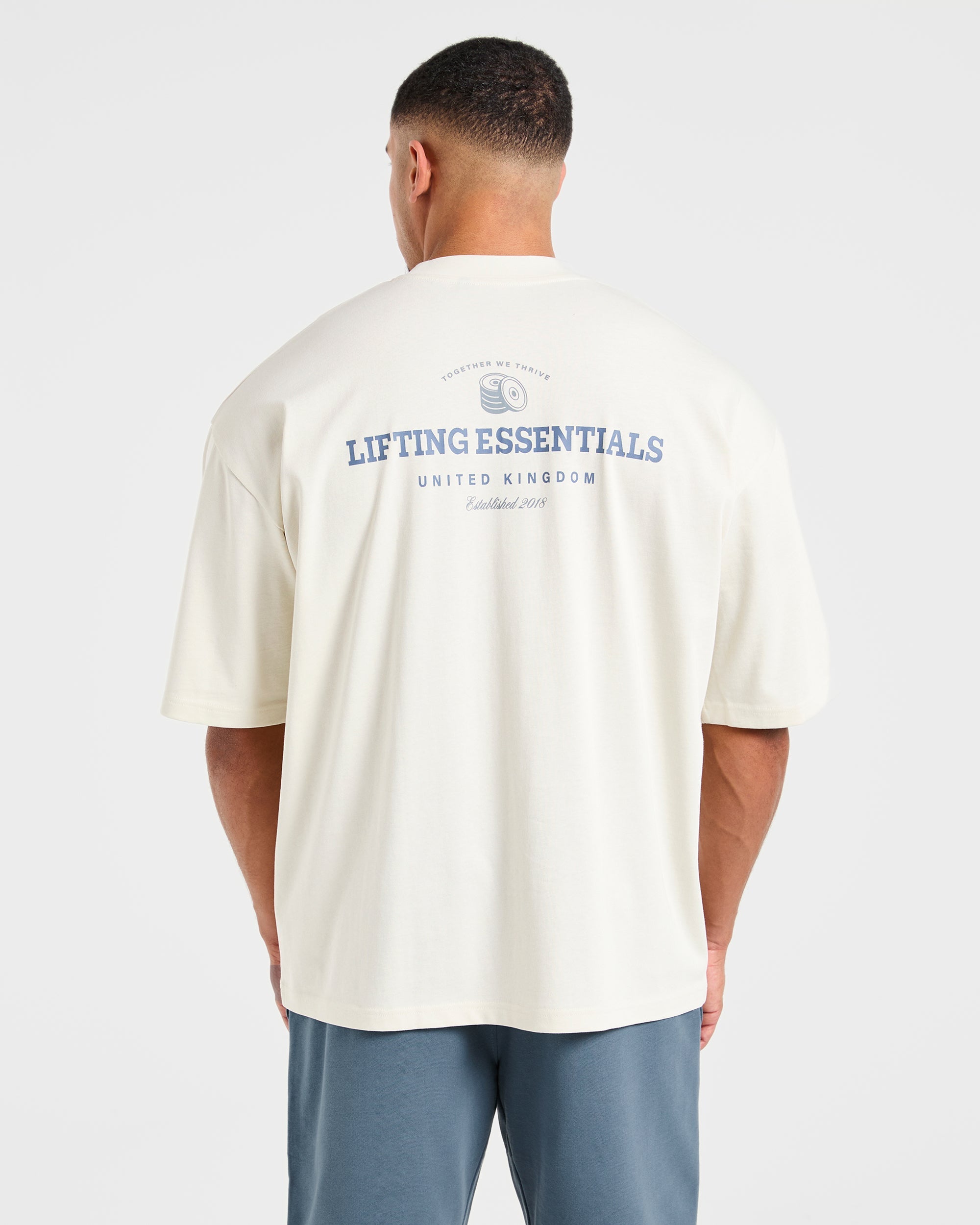 Apex Lifting Essentials Oversized T Shirt - Blanc