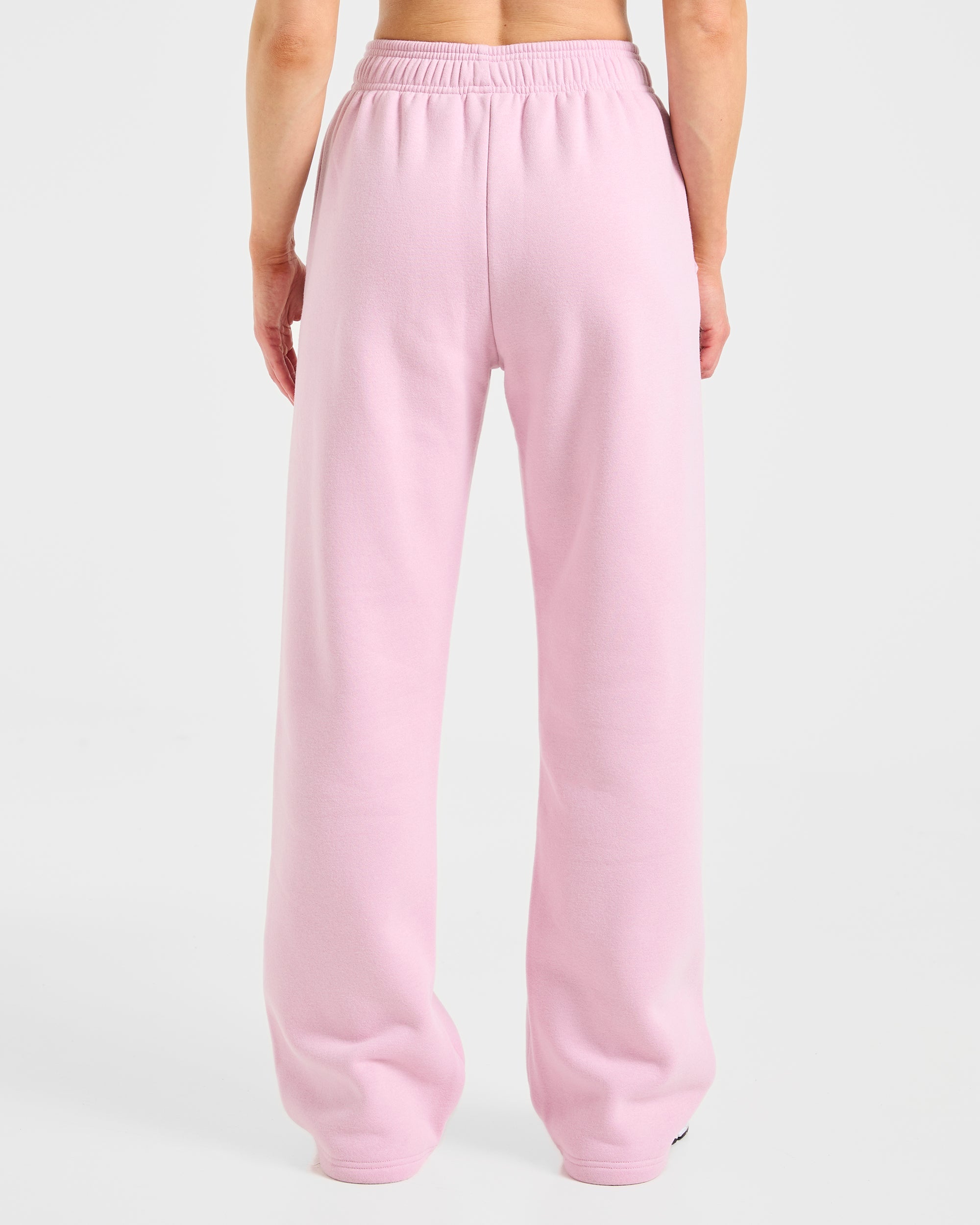 Varsity 2.0 Oversized Straight Leg Joggers - Iced Rose