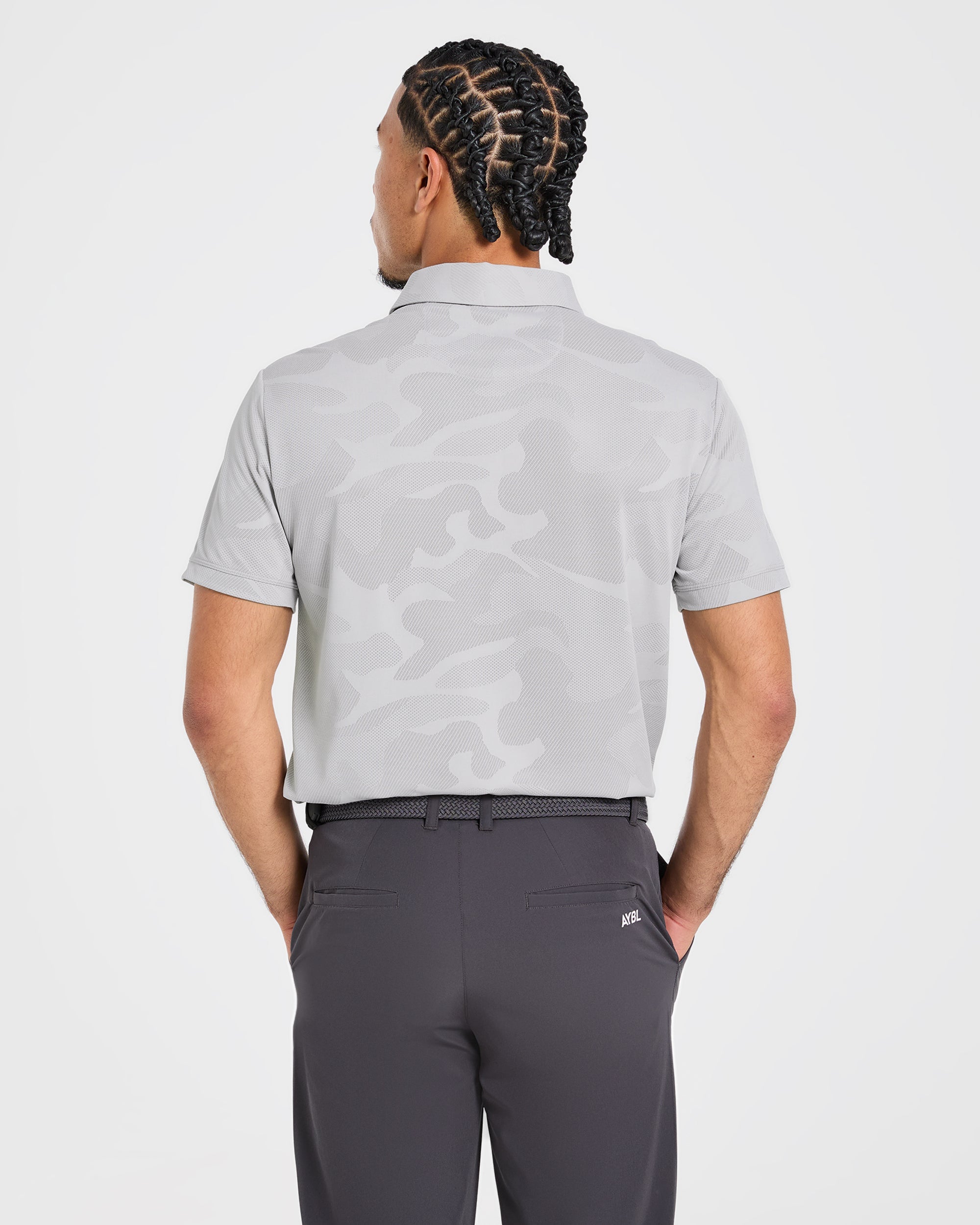 Camo Polo - Ice Gris