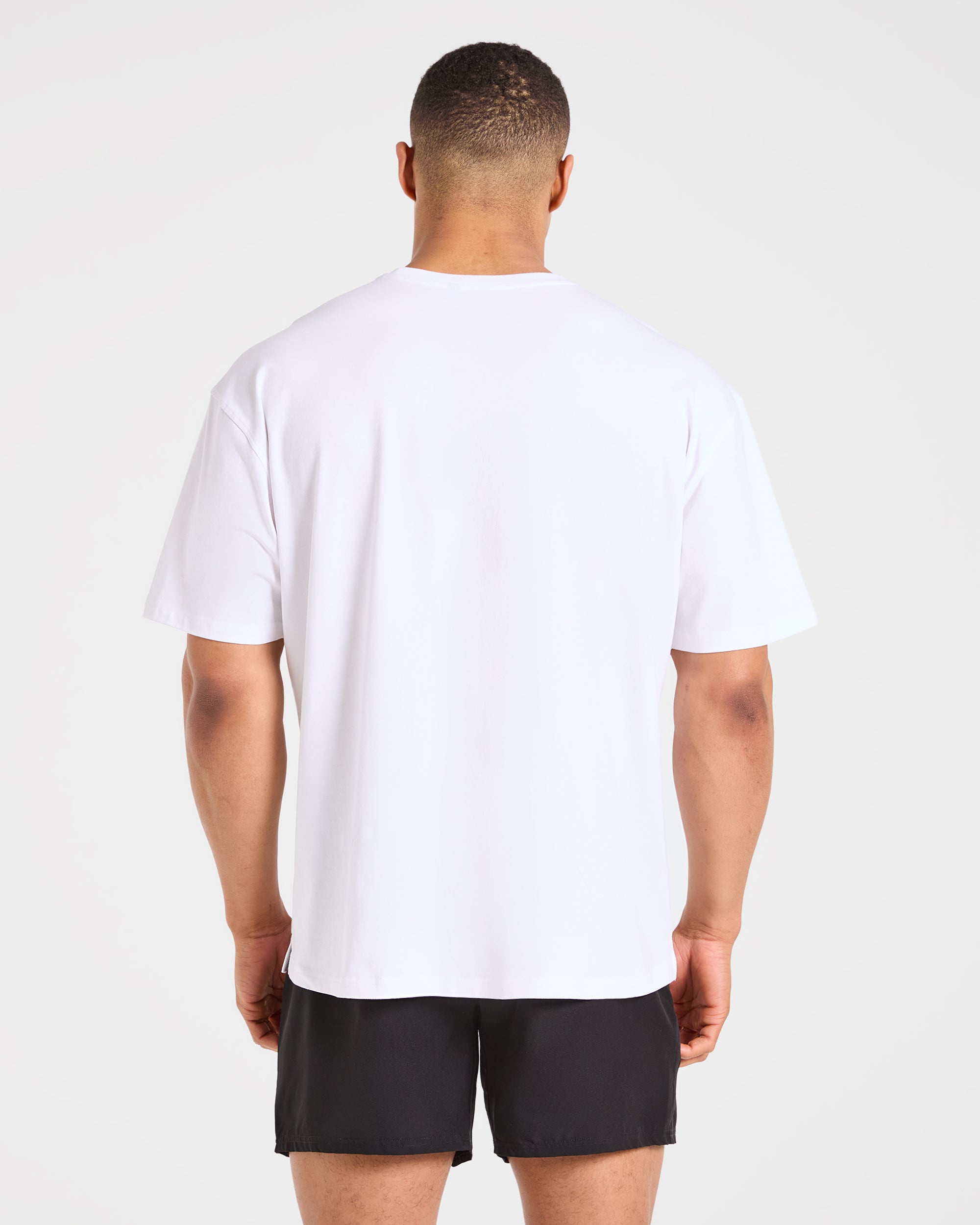 Force Oversized T Shirt - Blanc