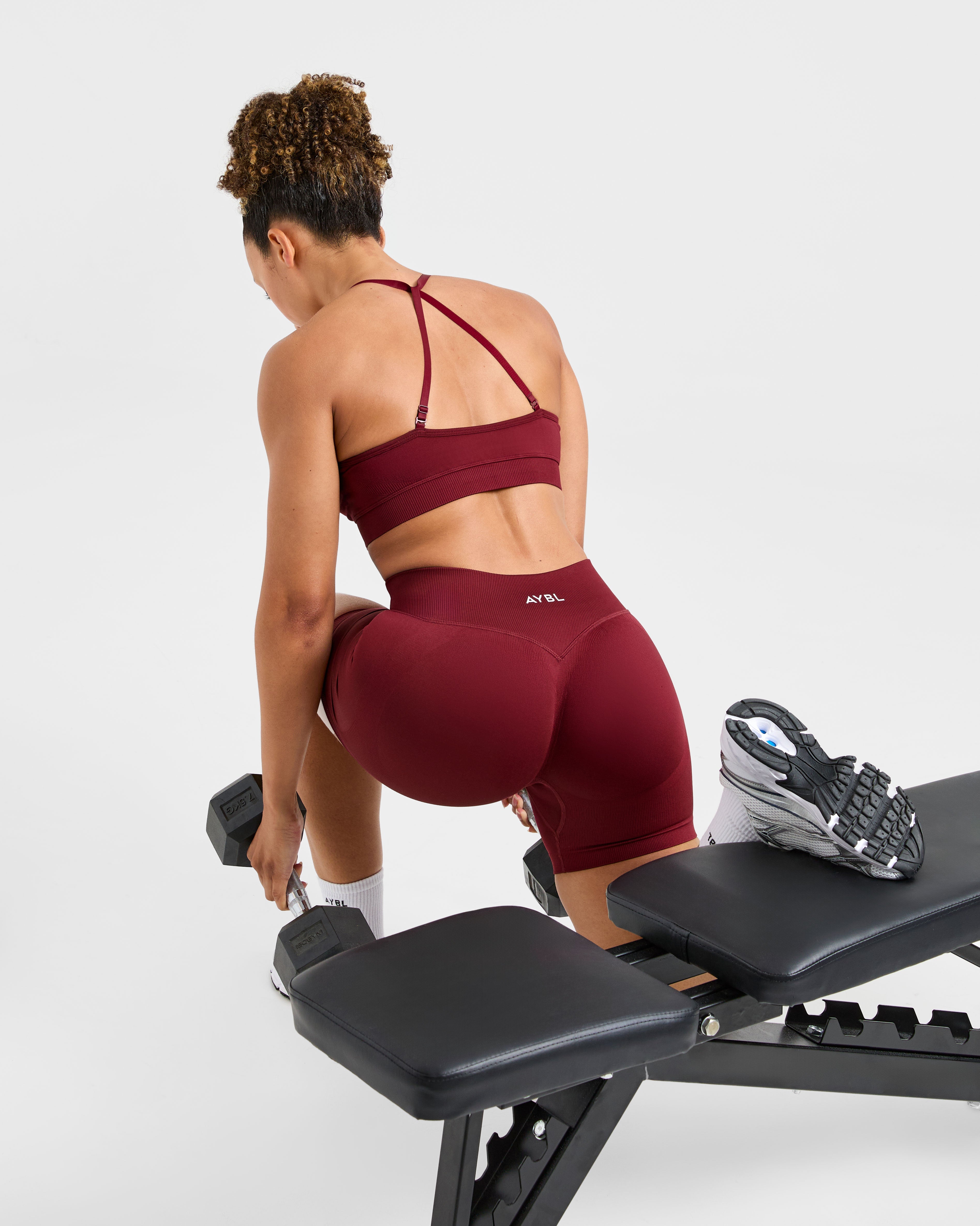 Adapt Seamless Sports Bra - Autumn Rouge