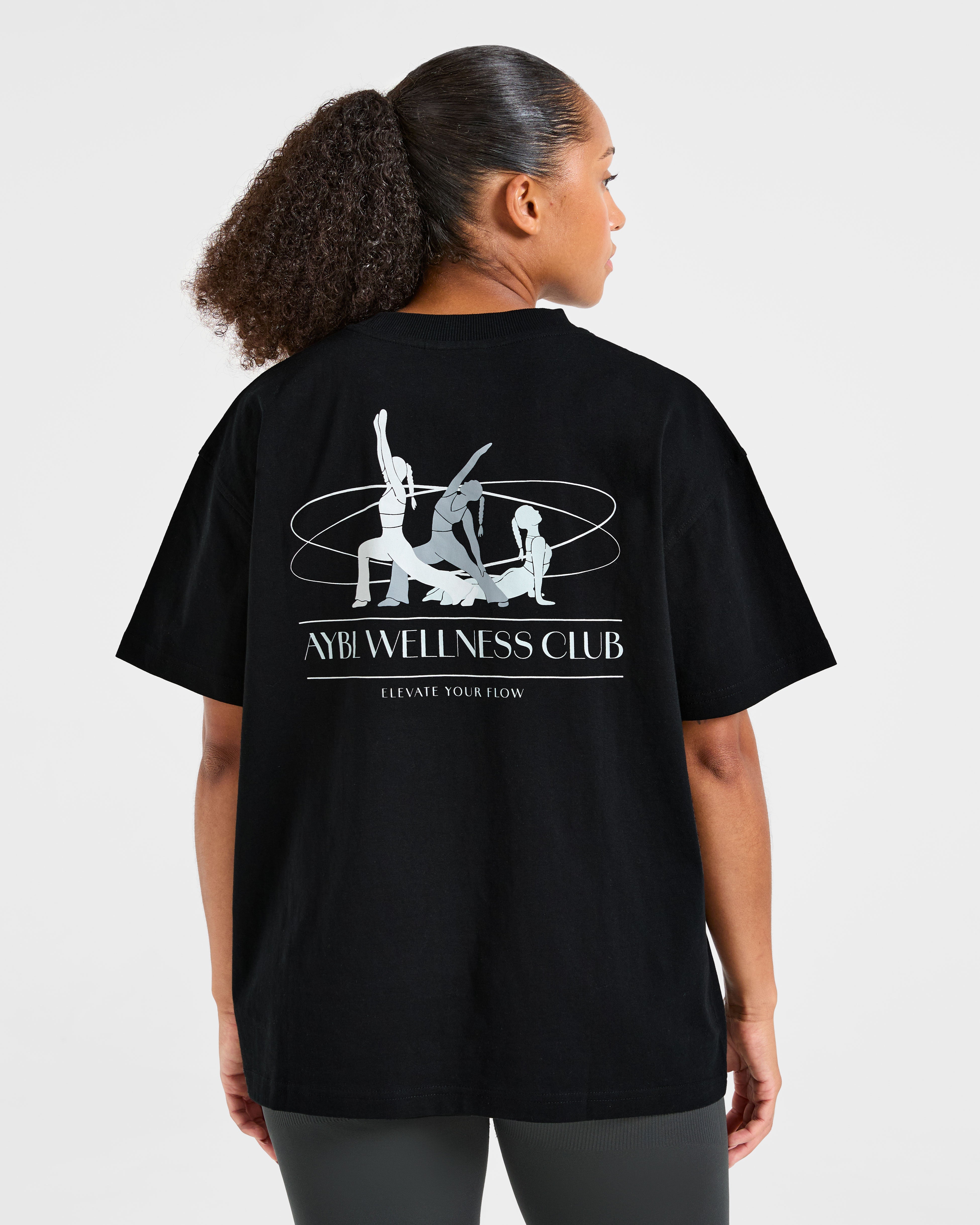 AYBL Wellness Oversized T Shirt - Noir