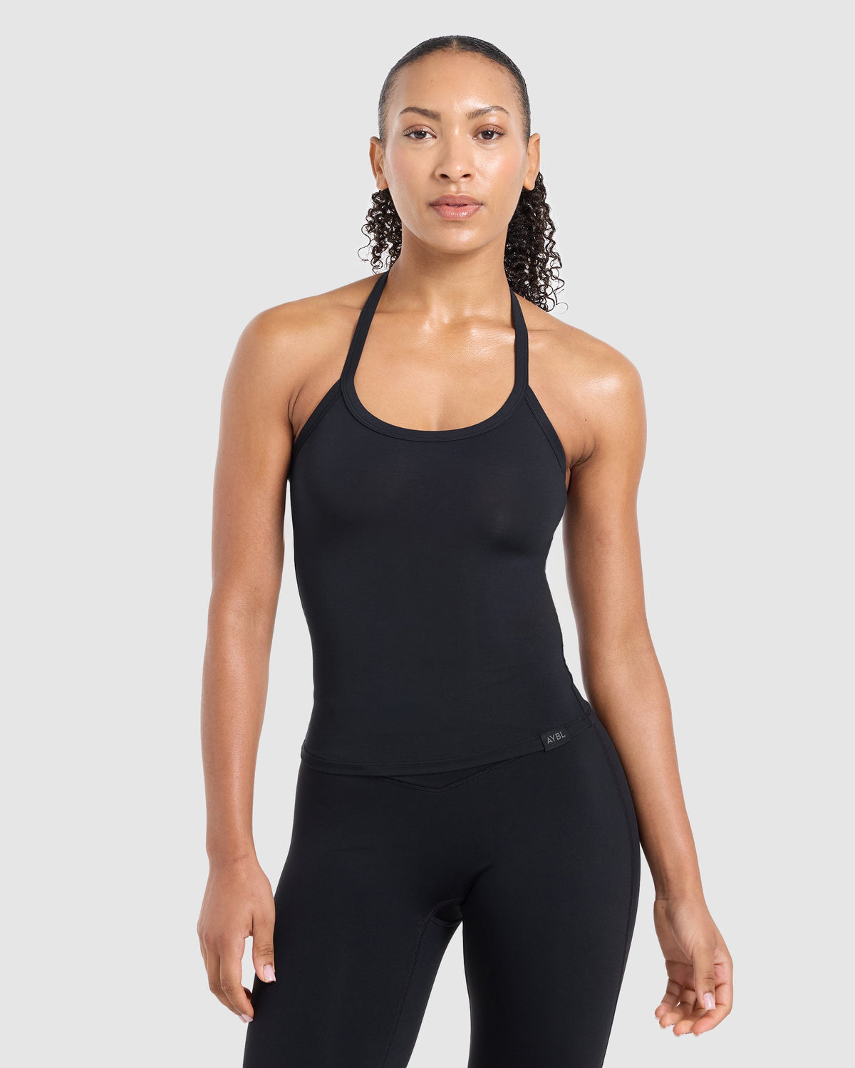 Ease Halterneck Top - Noir