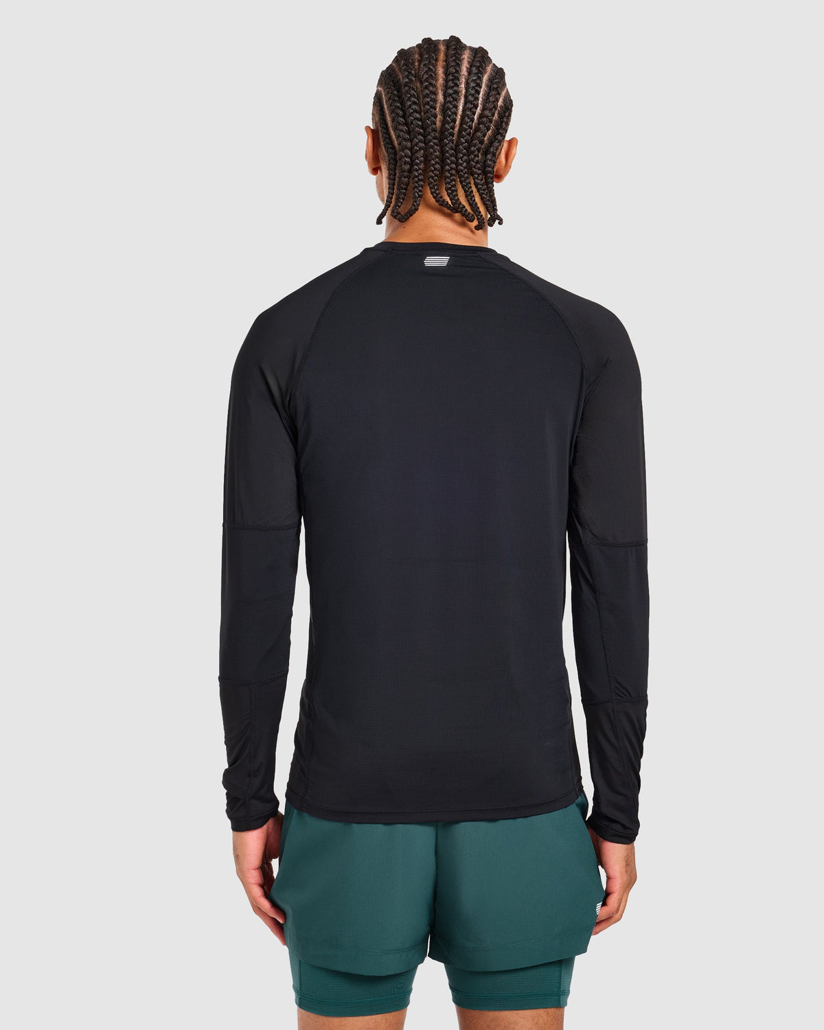 Run Long Sleeve T Shirt - Noir