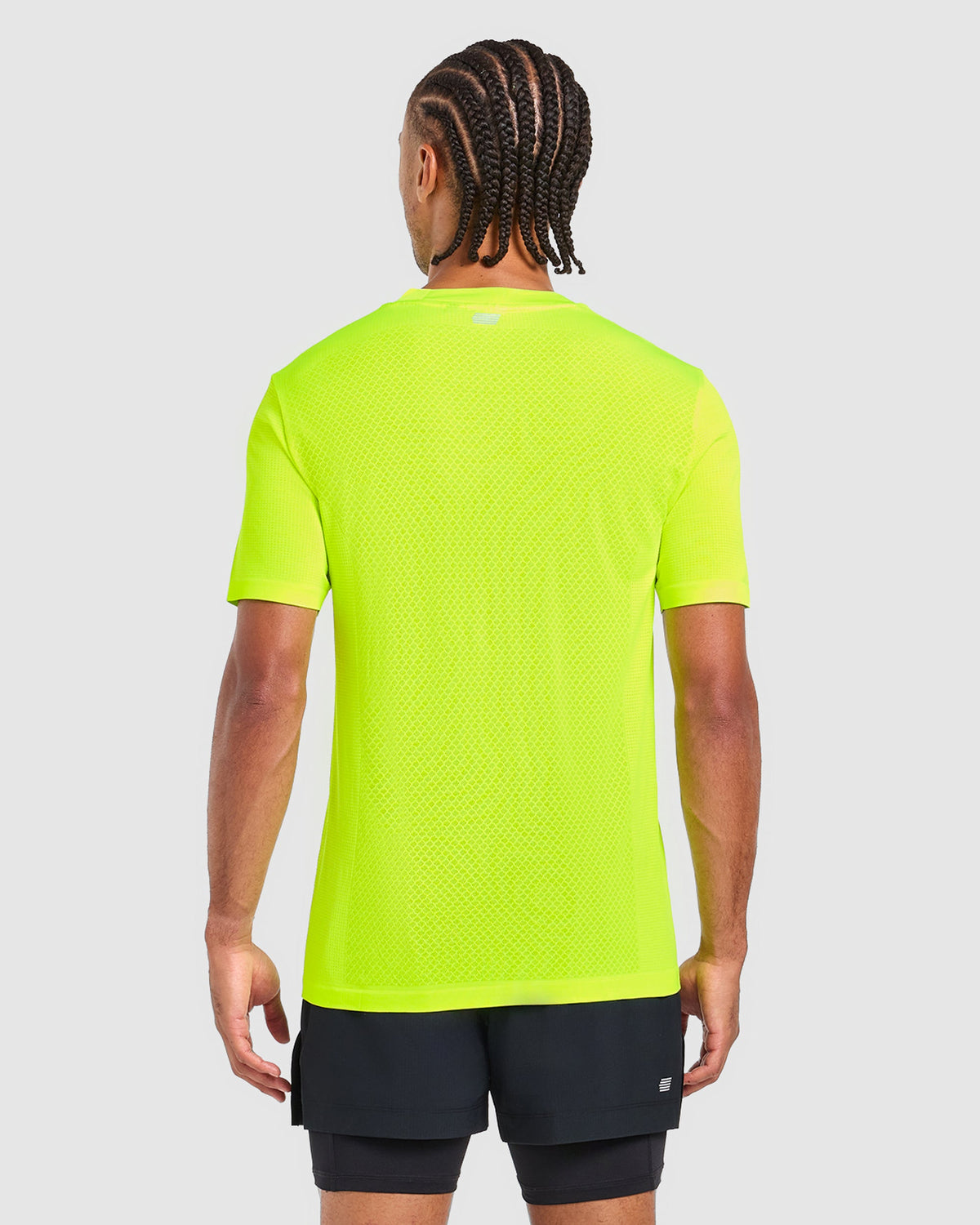 Run Seamless T Shirt - Neon Jaune