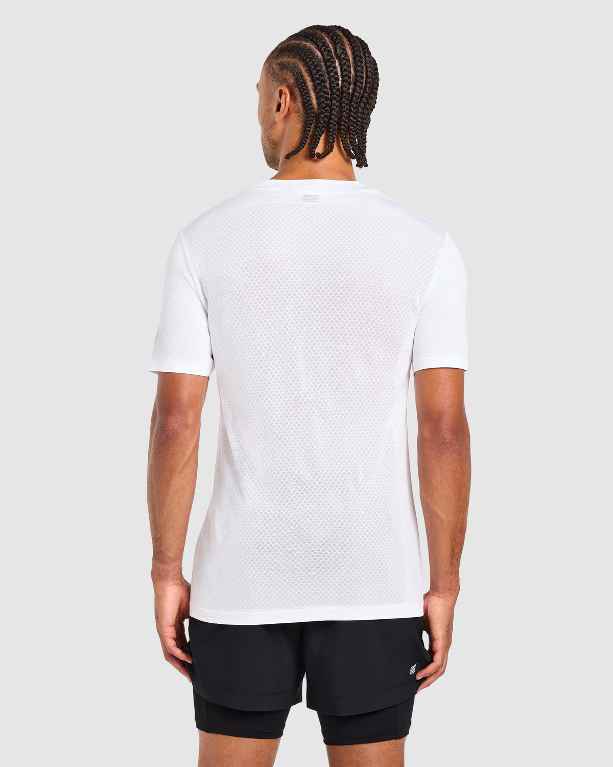 Run Seamless T Shirt - Blanc