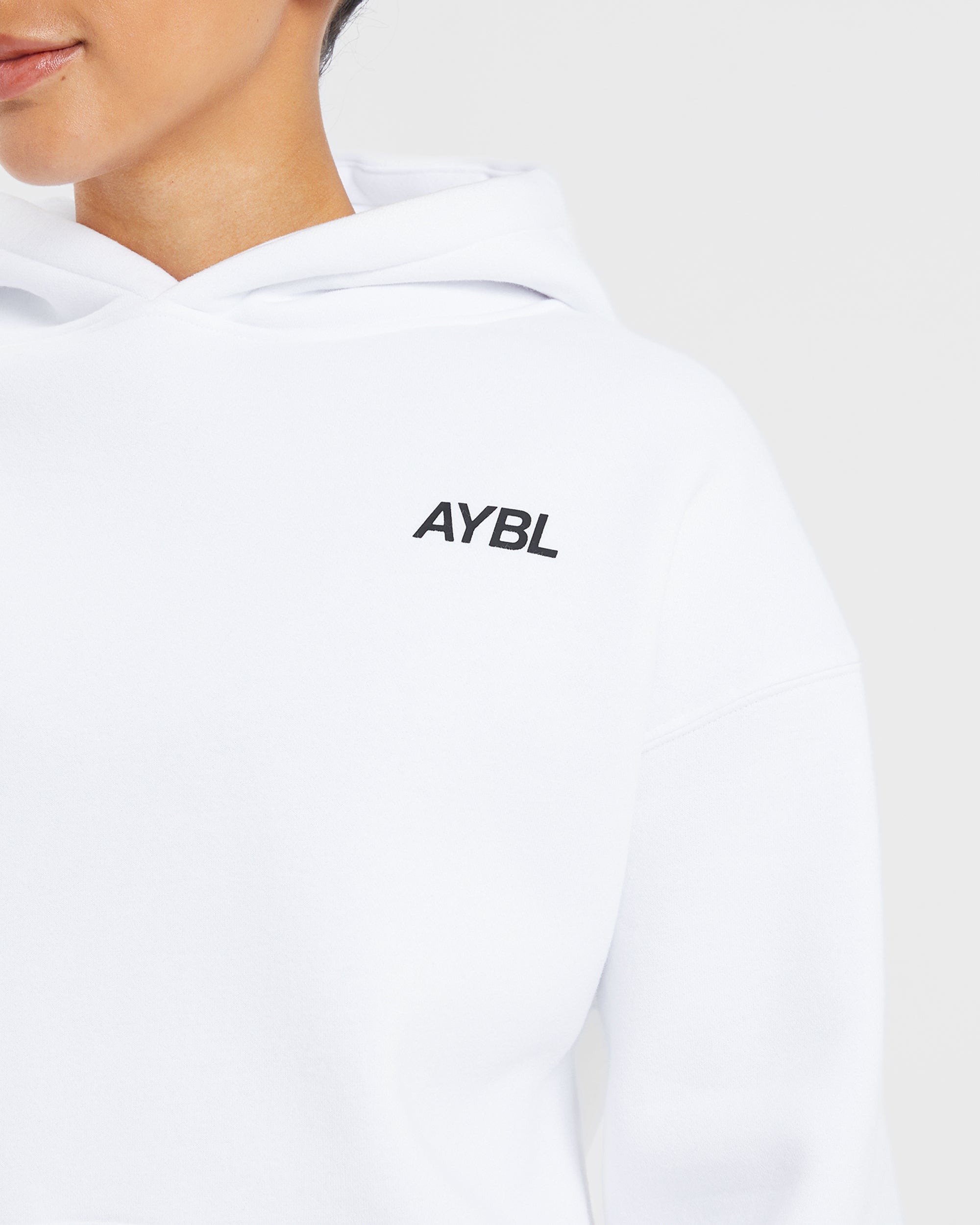 AYBL Sports Club Oversized Hoodie - Blanc