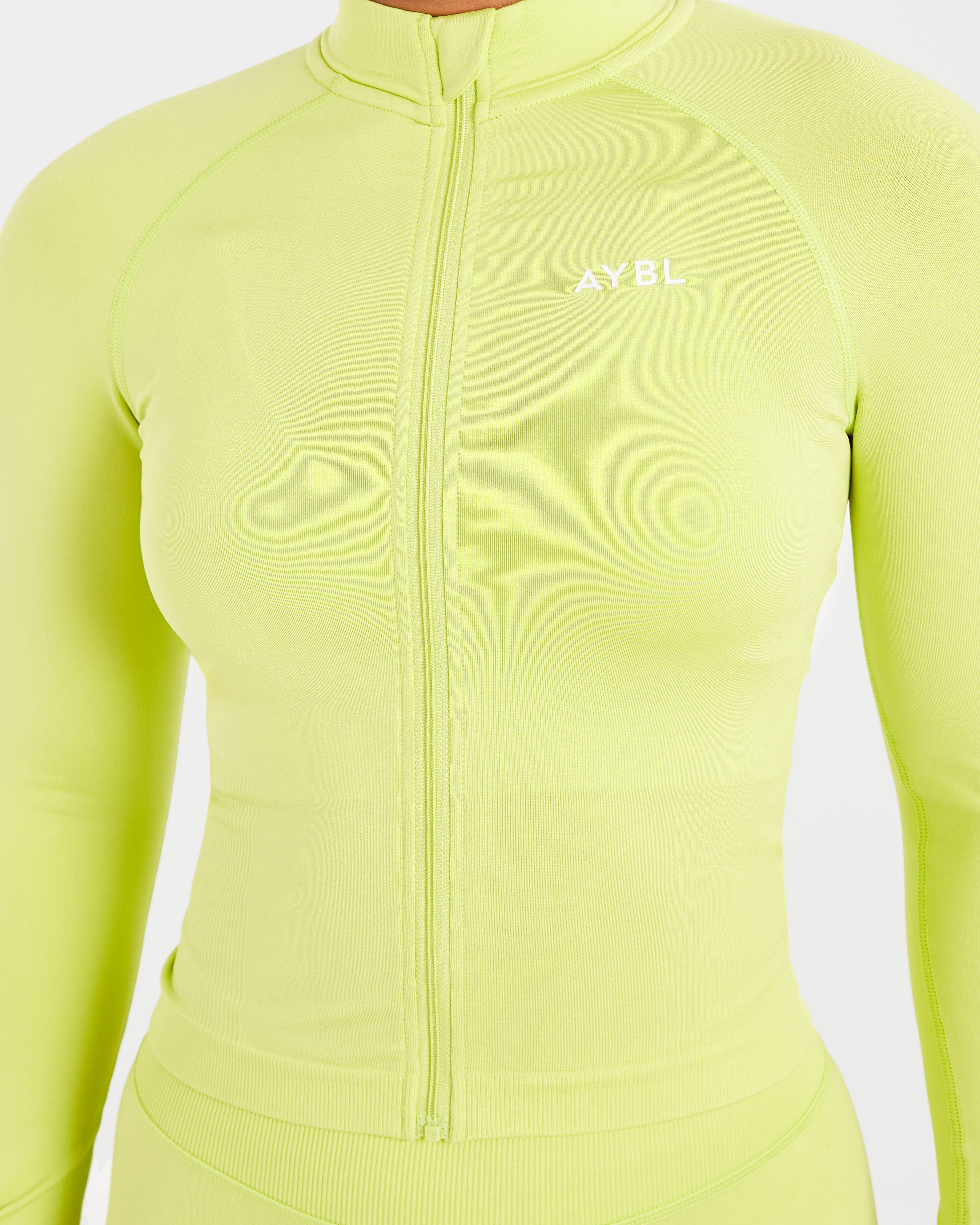 Adapt Seamless Jacket - Lime Vert
