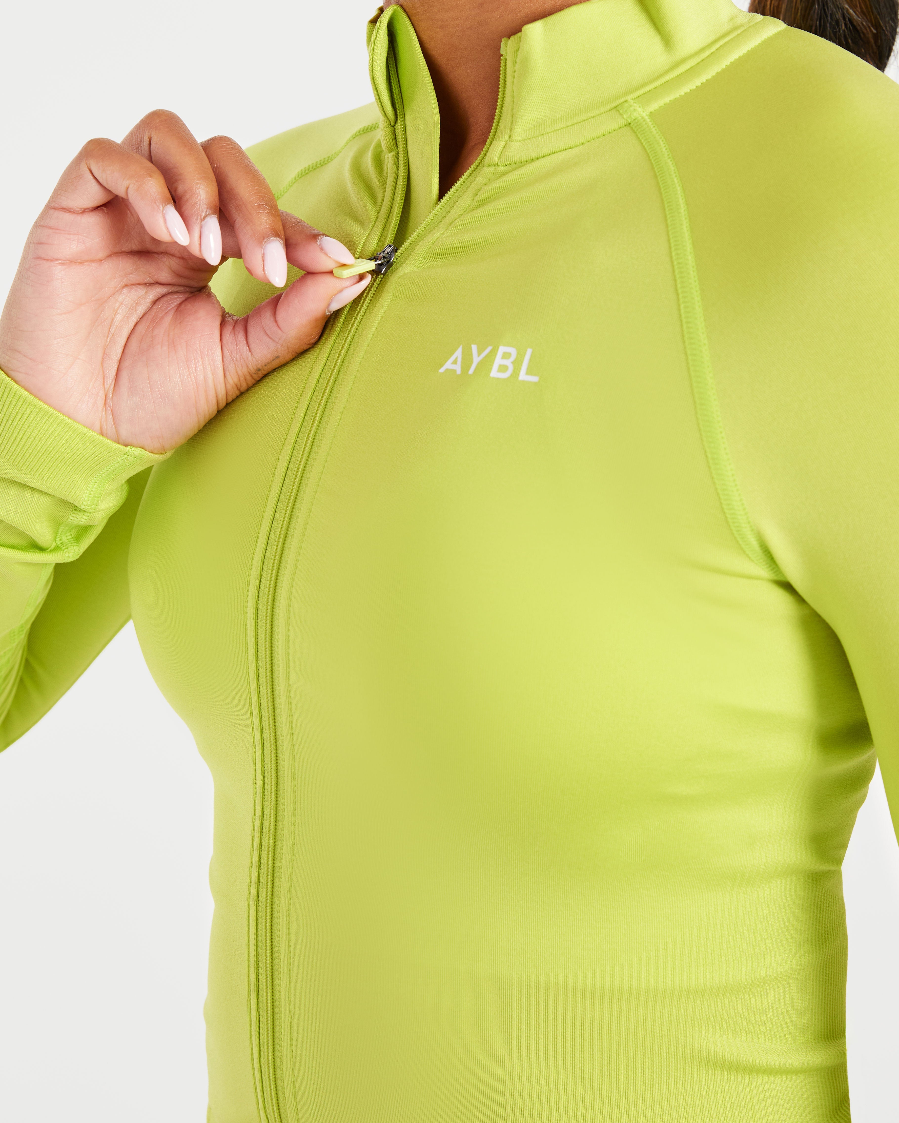 Adapt Seamless Jacket - Lime Vert