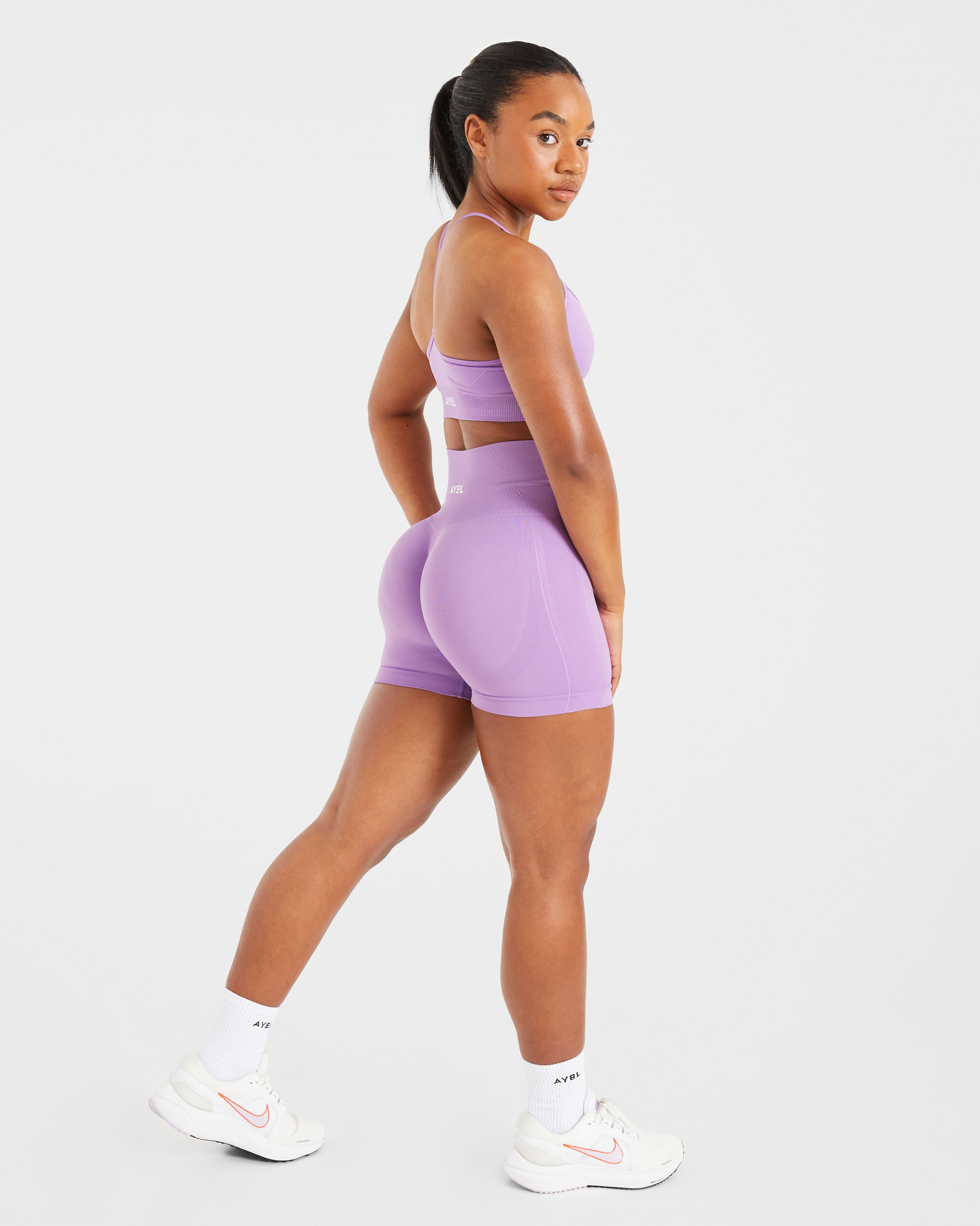 Empower Seamless Shorts - Violet