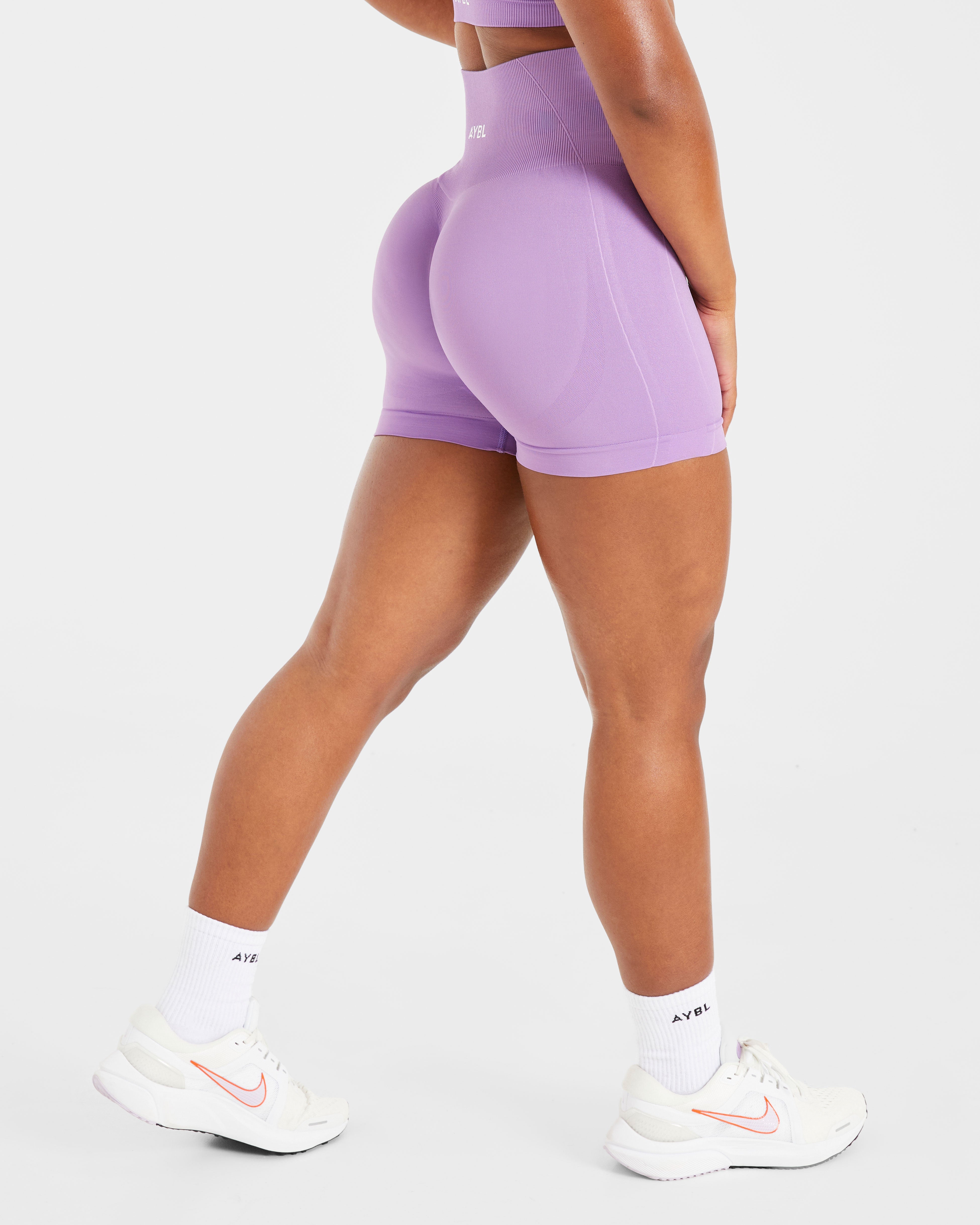 Empower Seamless Shorts - Violet