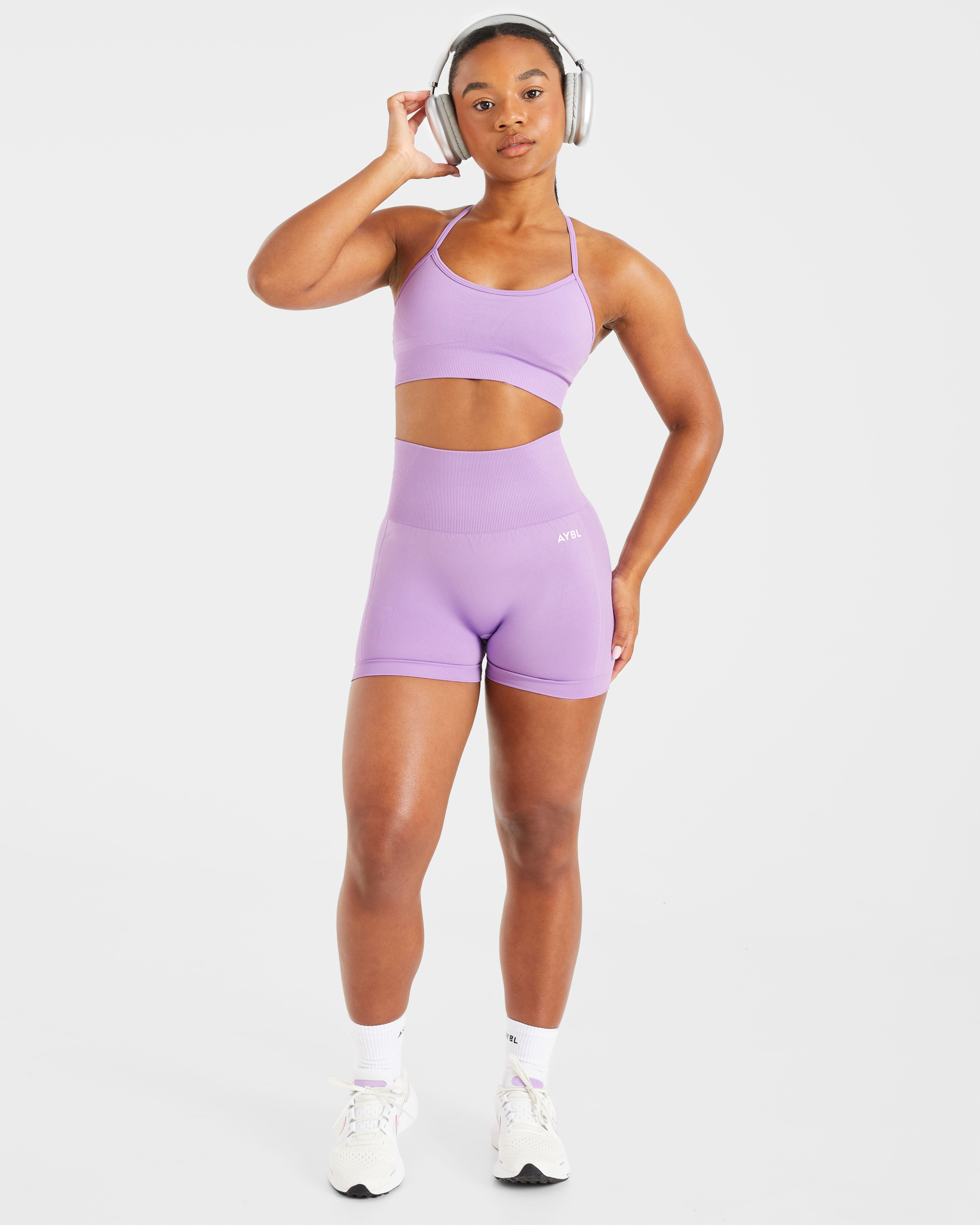 Empower Seamless Shorts - Violet