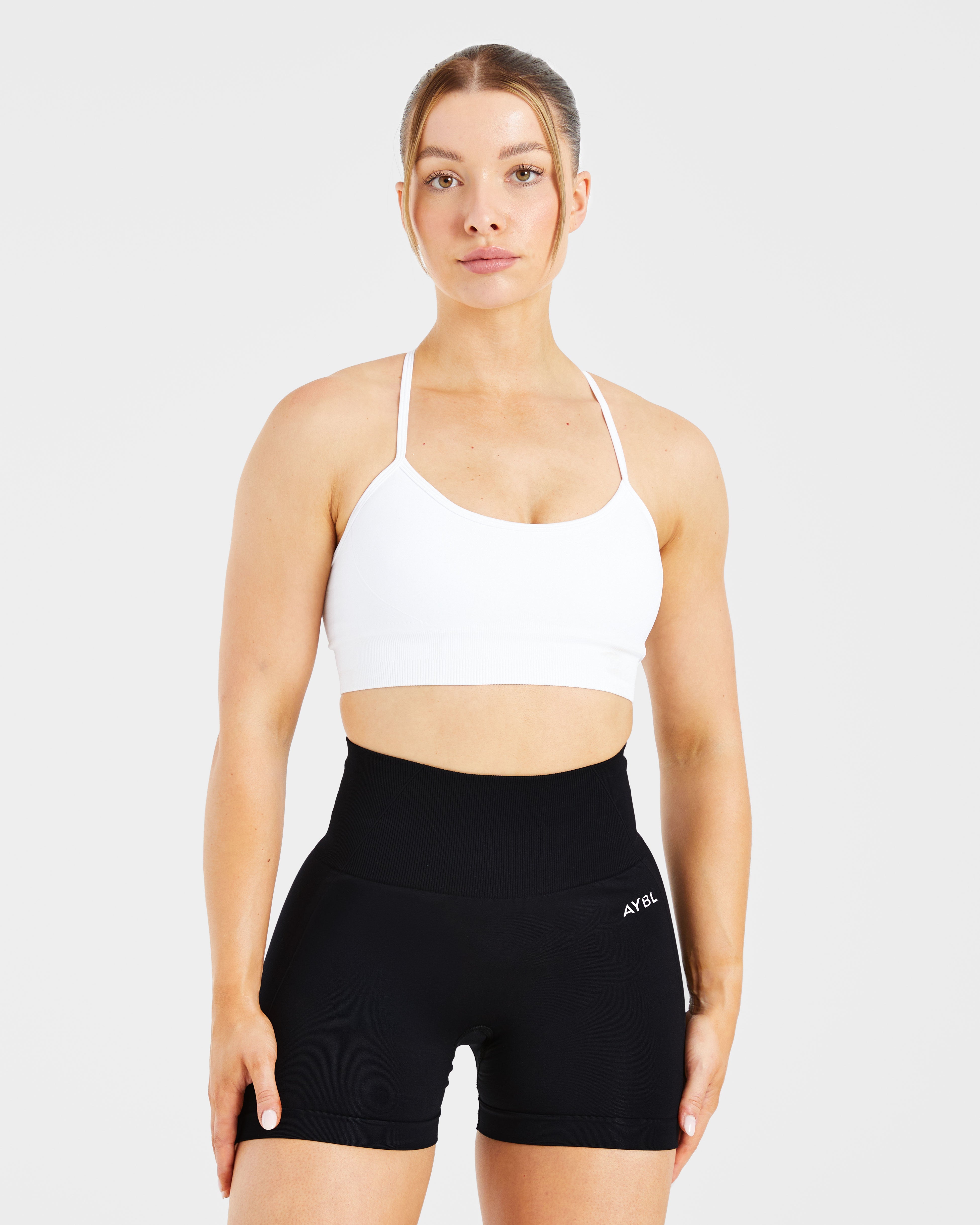 Empower Seamless Sports Bra - Blanc