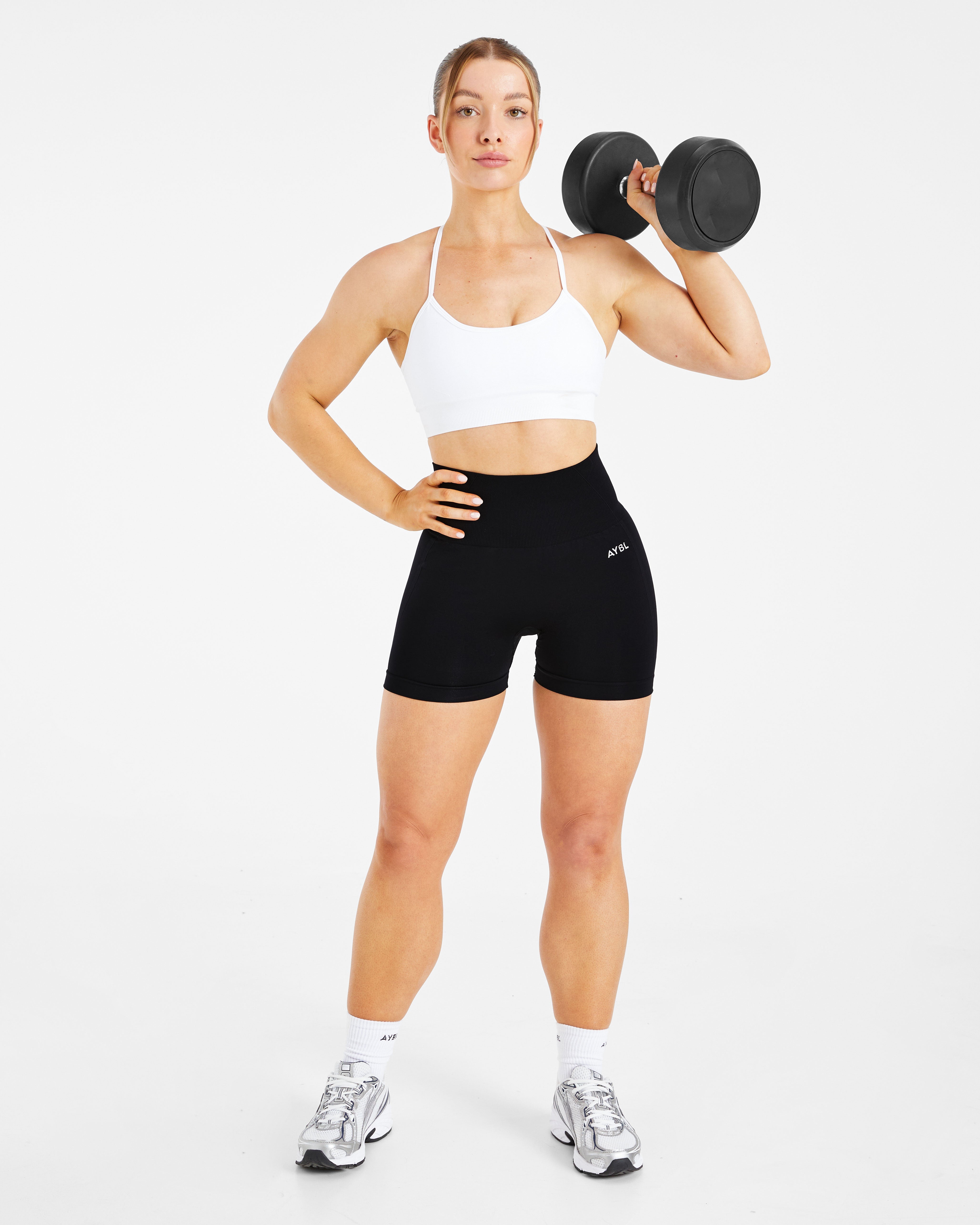Empower Seamless Sports Bra - Blanc