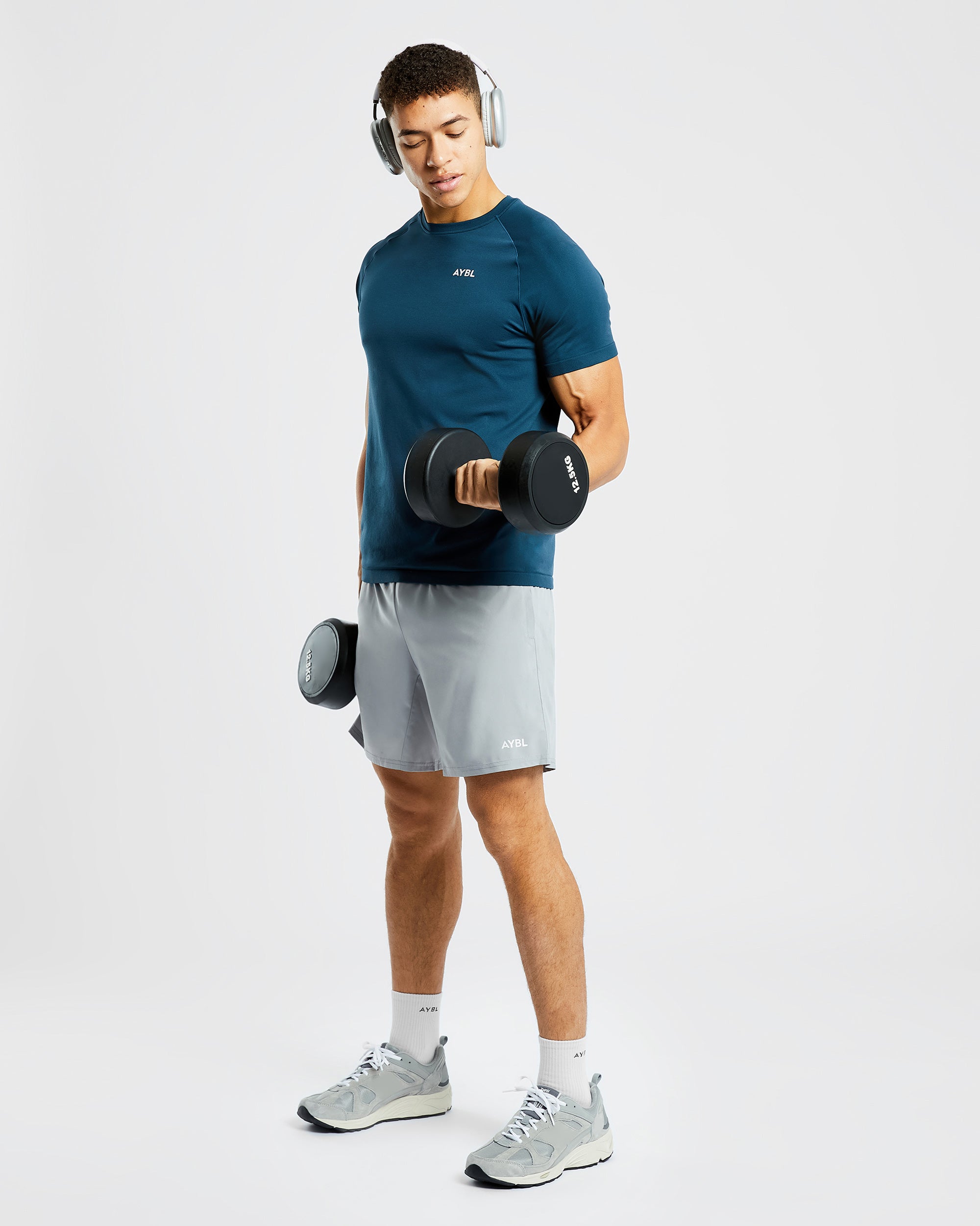 Ascend Seamless T Shirt - Marine Bleu