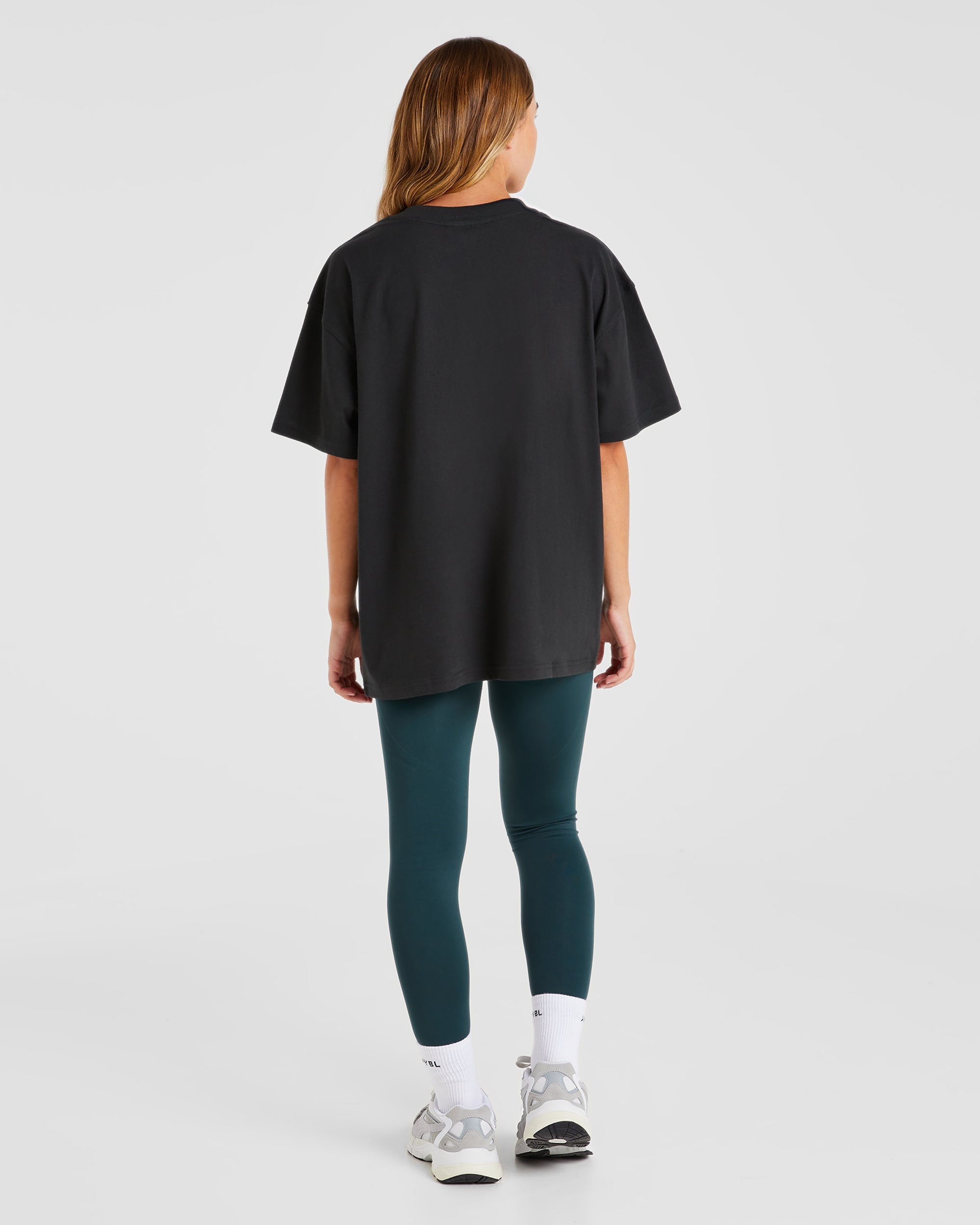 AYBL Cosmic Oversized T Shirt - Noir