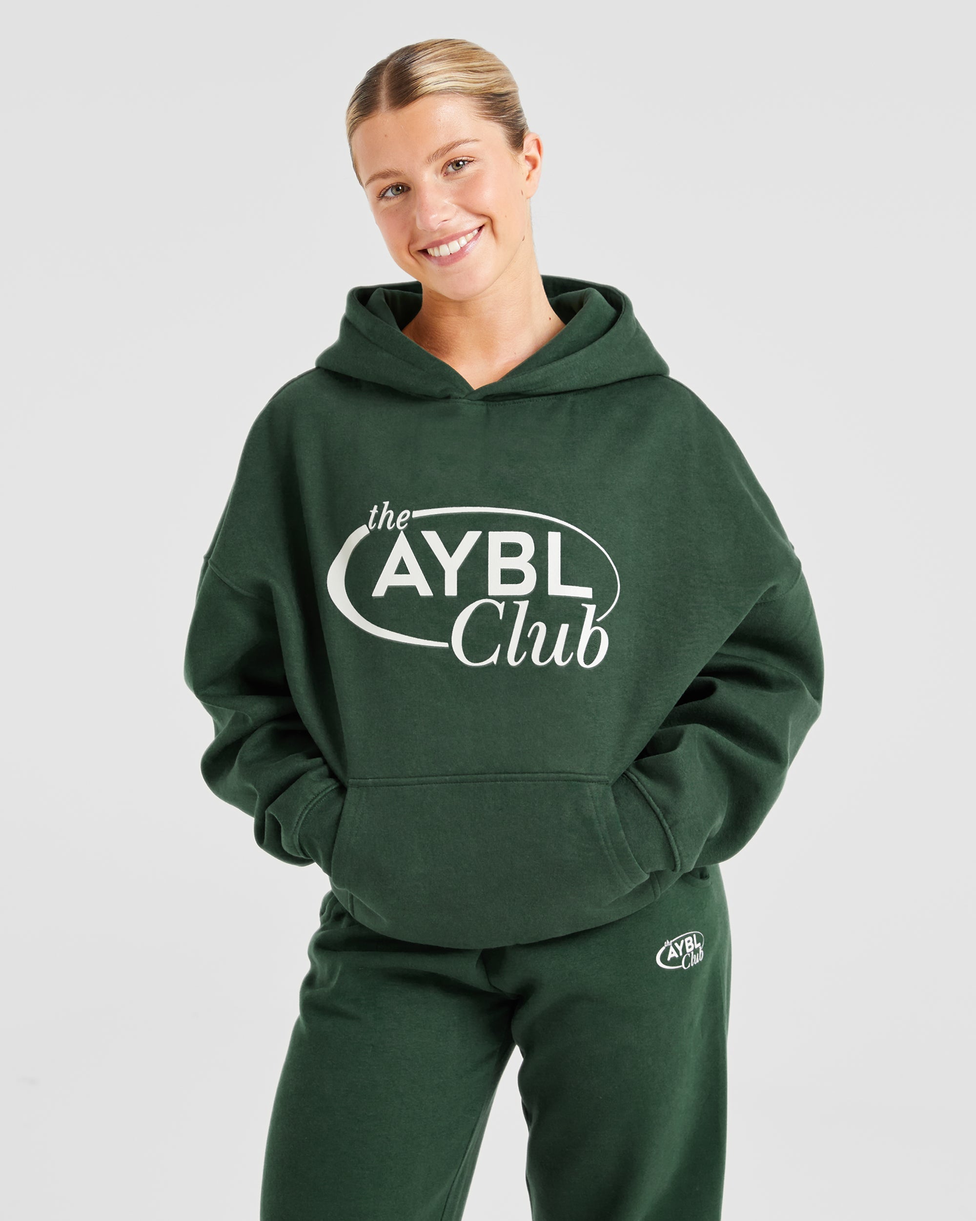 AYBL Club Oversized Hoodie - Vert/Sand