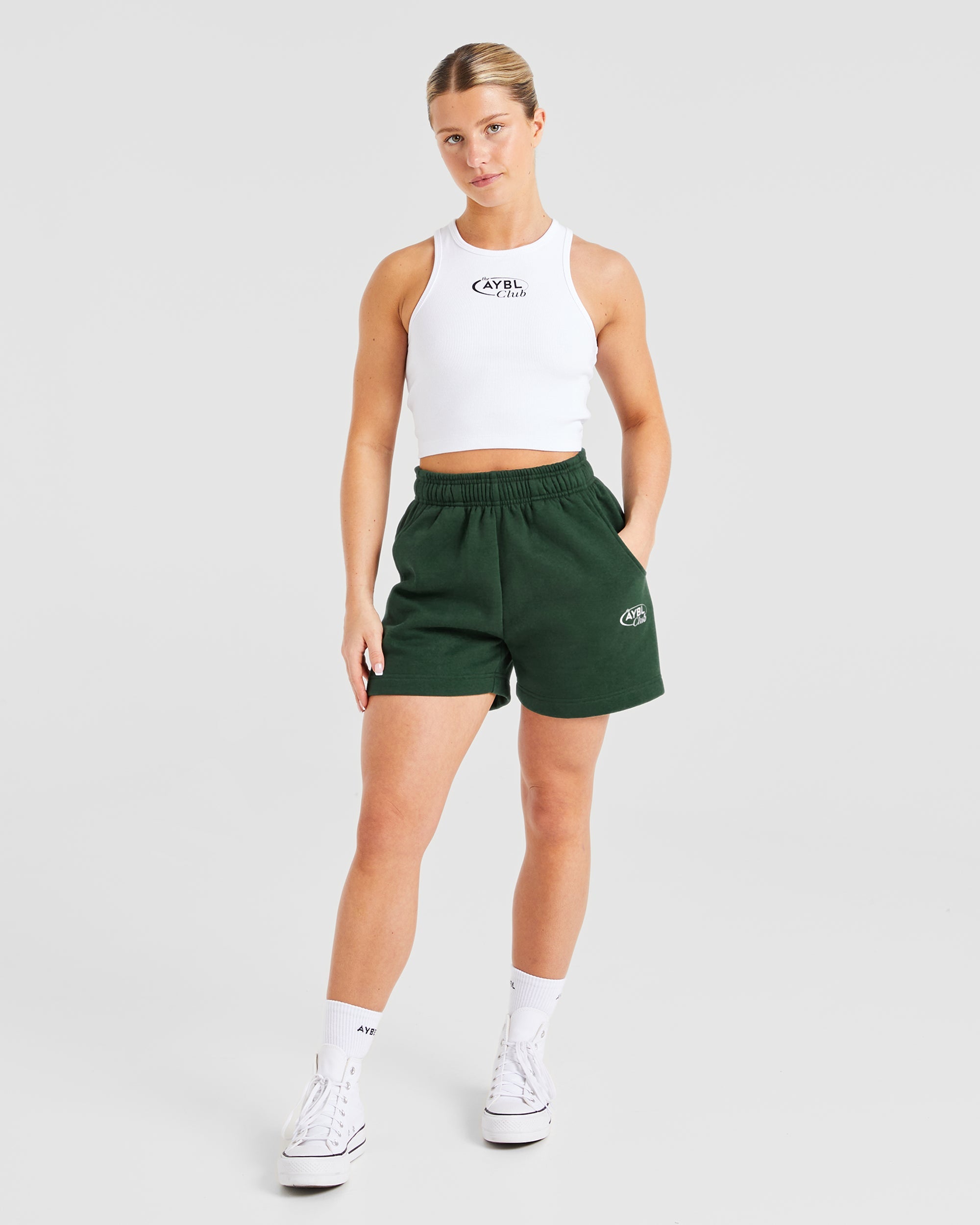 AYBL Club Shorts - Vert/Sand