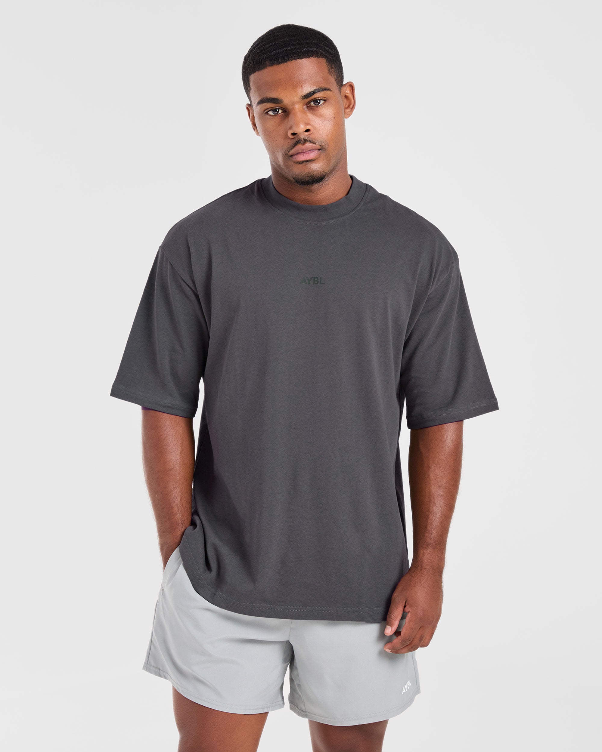 Maglietta Uomo Basic Tall Long Tee Oversize Girocollo | 100% Cotone Jersey 180 G/m² | 26 Colori Dalla S Alla 6XL - 4