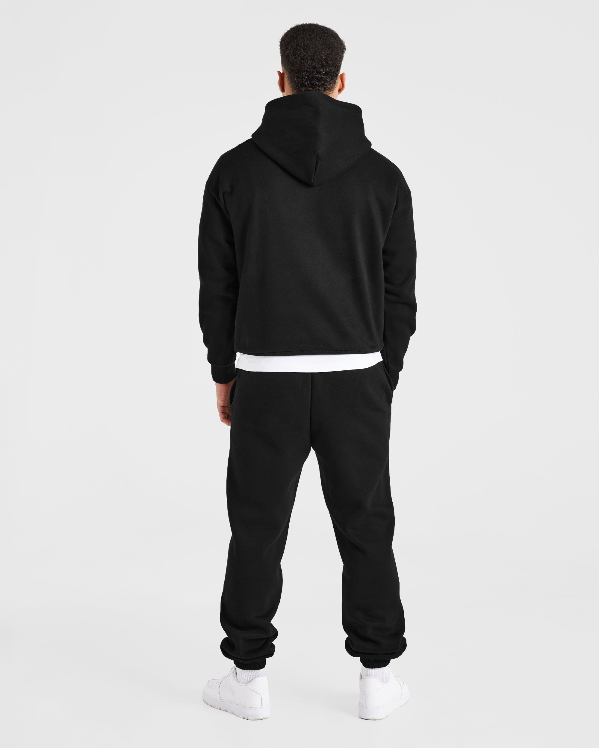 Etched Hoodie - Black