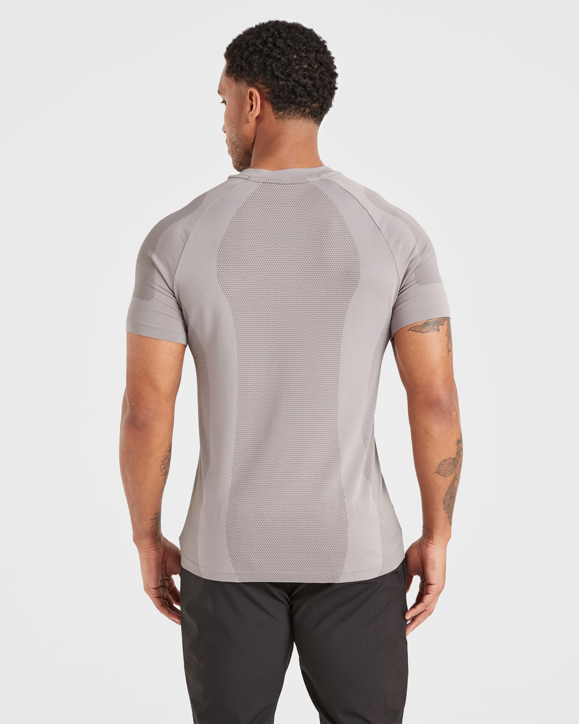 Attain Seamless T Shirt - Woodland Fog