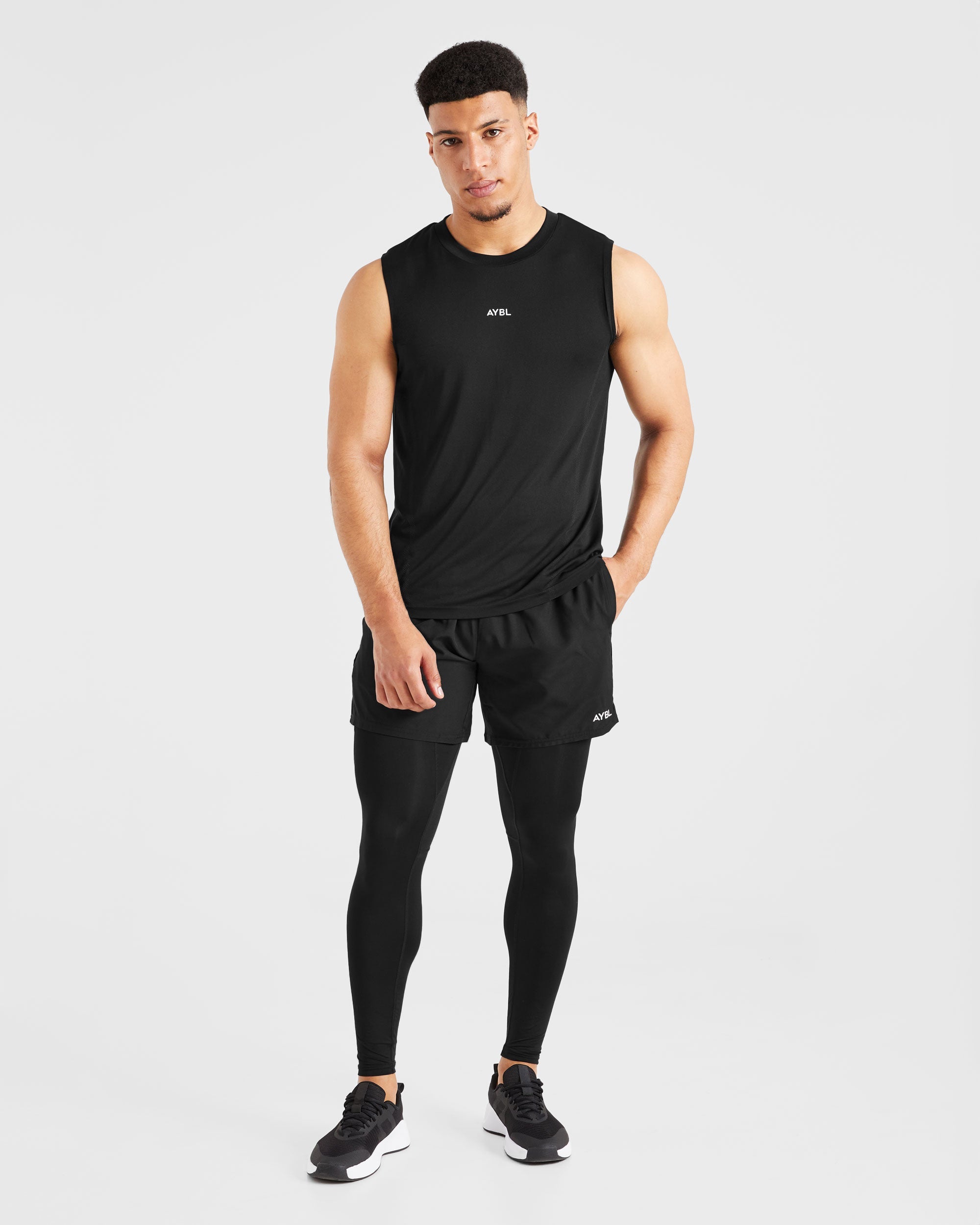 Essential Base Layer Leggings - Noir