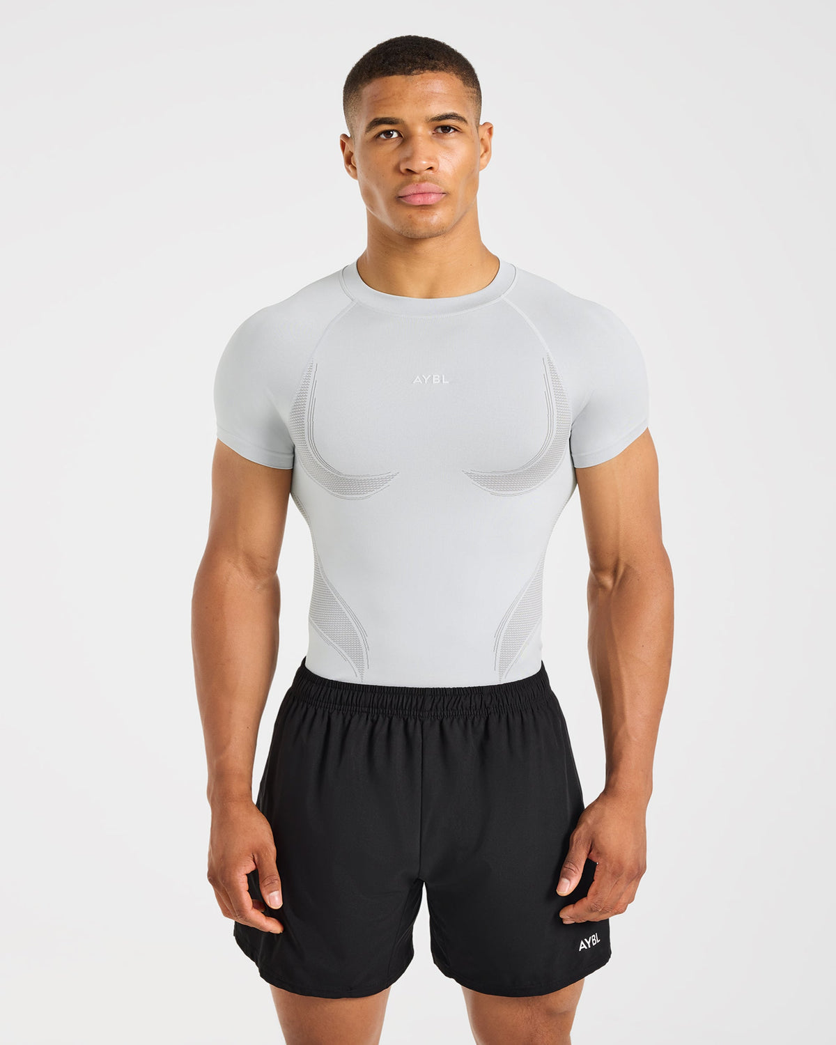 Charge Seamless T Shirt - Light Gris