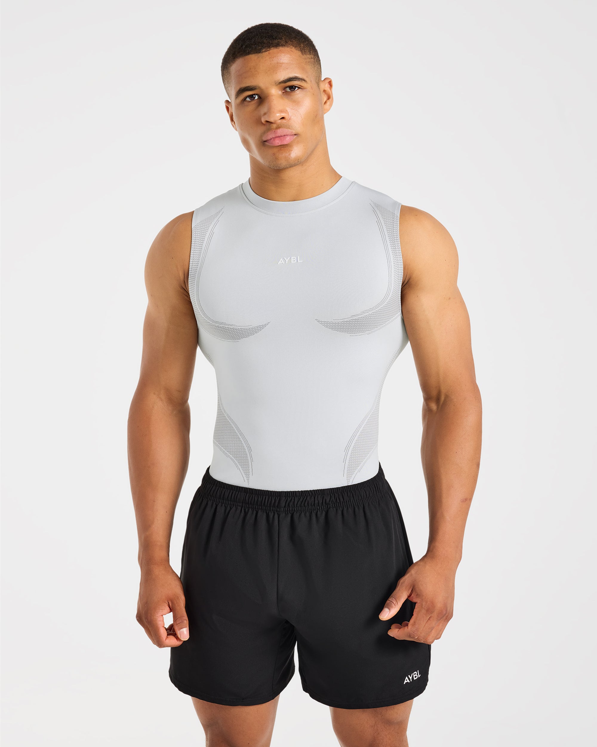 Charge Seamless Tank - Light Gris