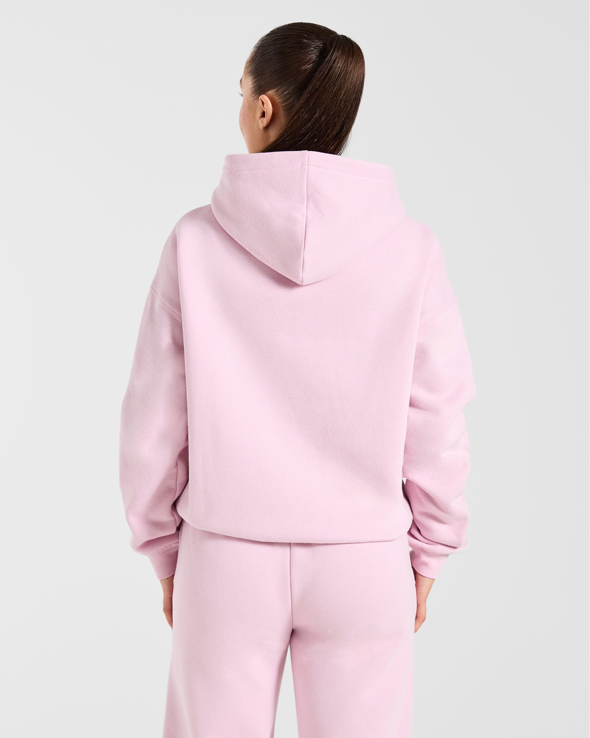 Varsity 2.0 Oversized Hoodie - Iced Rose
