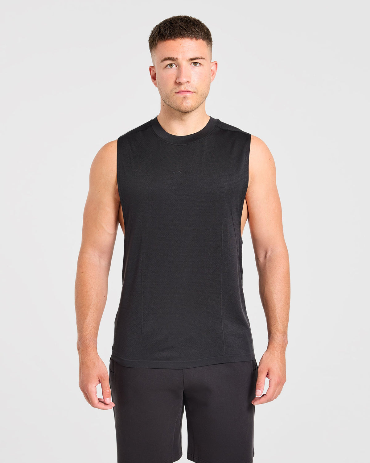 Reinforce Performance Seamless Tank - Noir