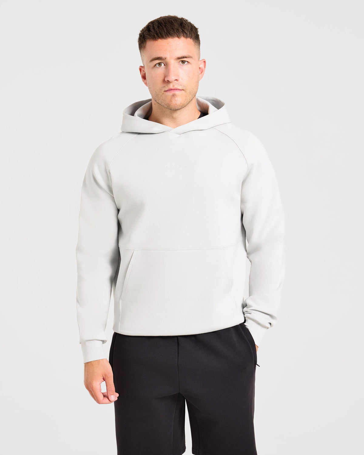 Reinforce Performance Hoodie - Light Stone Grey