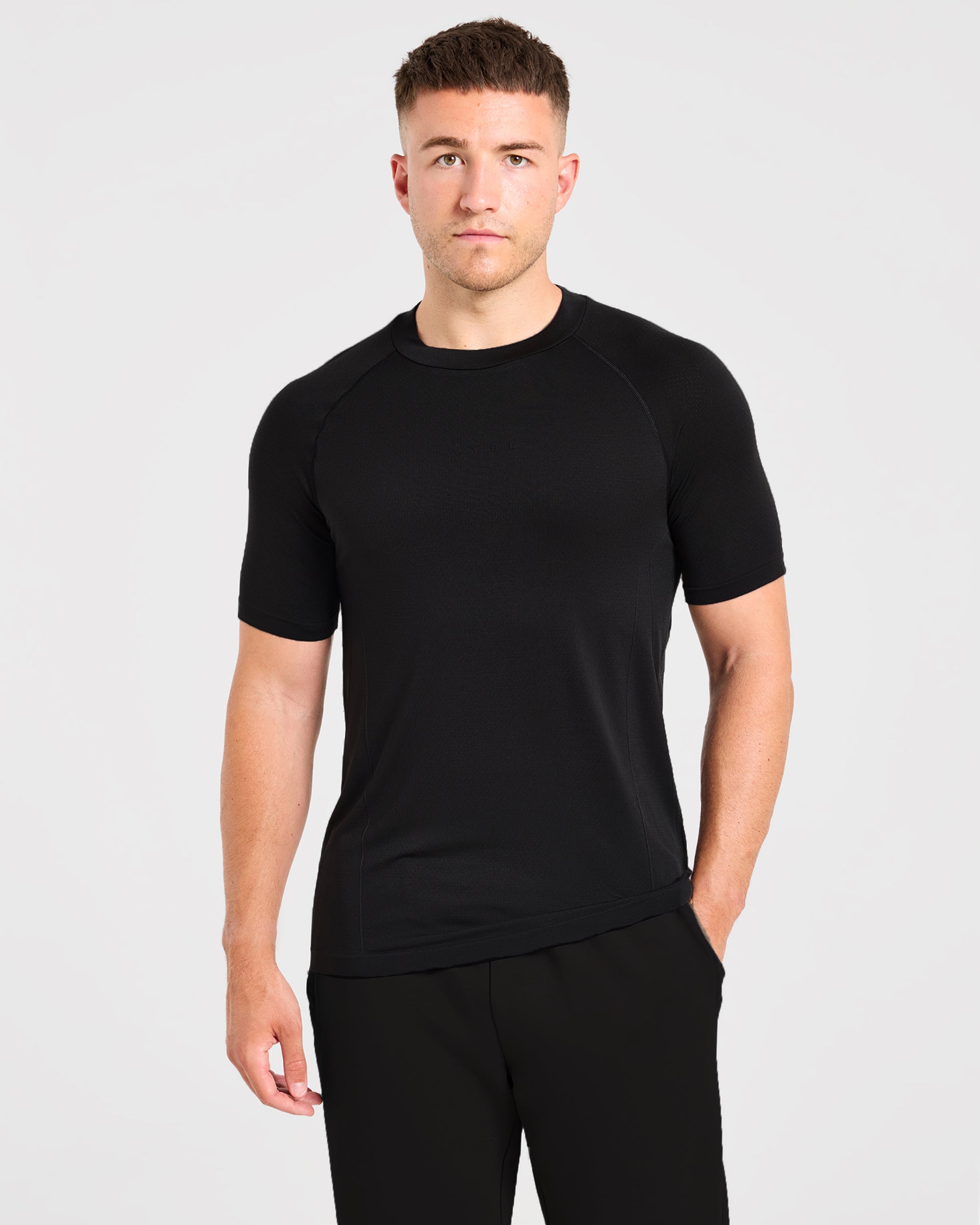 Reinforce Performance Seamless T Shirt - Noir