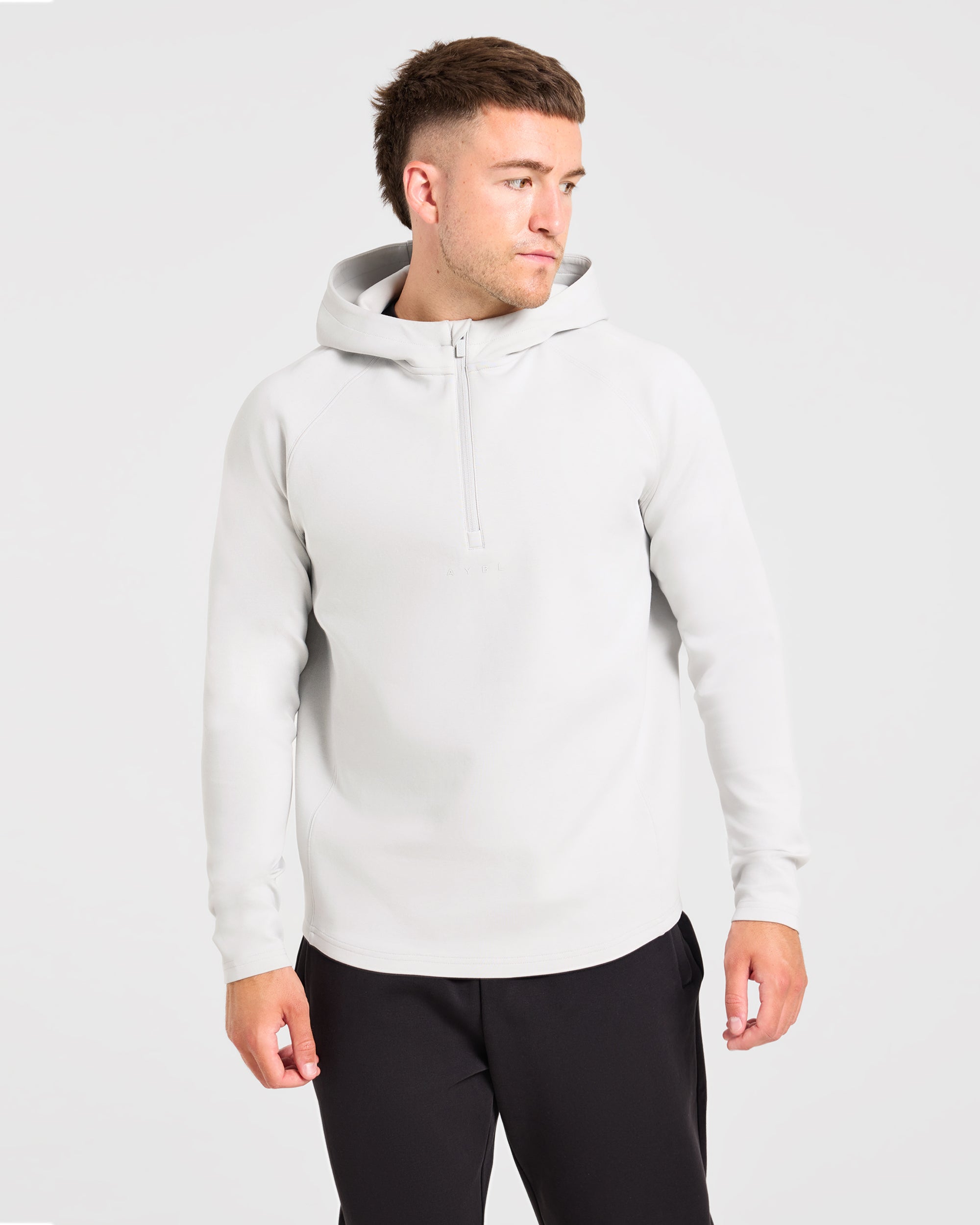 Reinforce Performance 1/2 Zip Pullover - Light Stone Grey