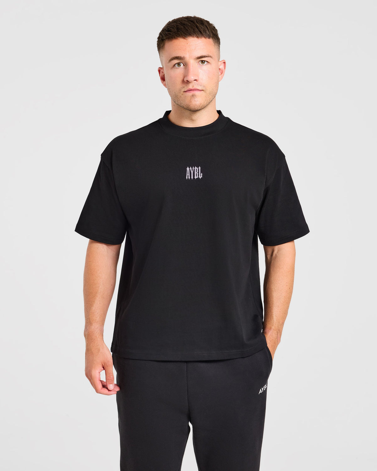AYBL Iron Club Kettlebell Oversized T Shirt - Noir