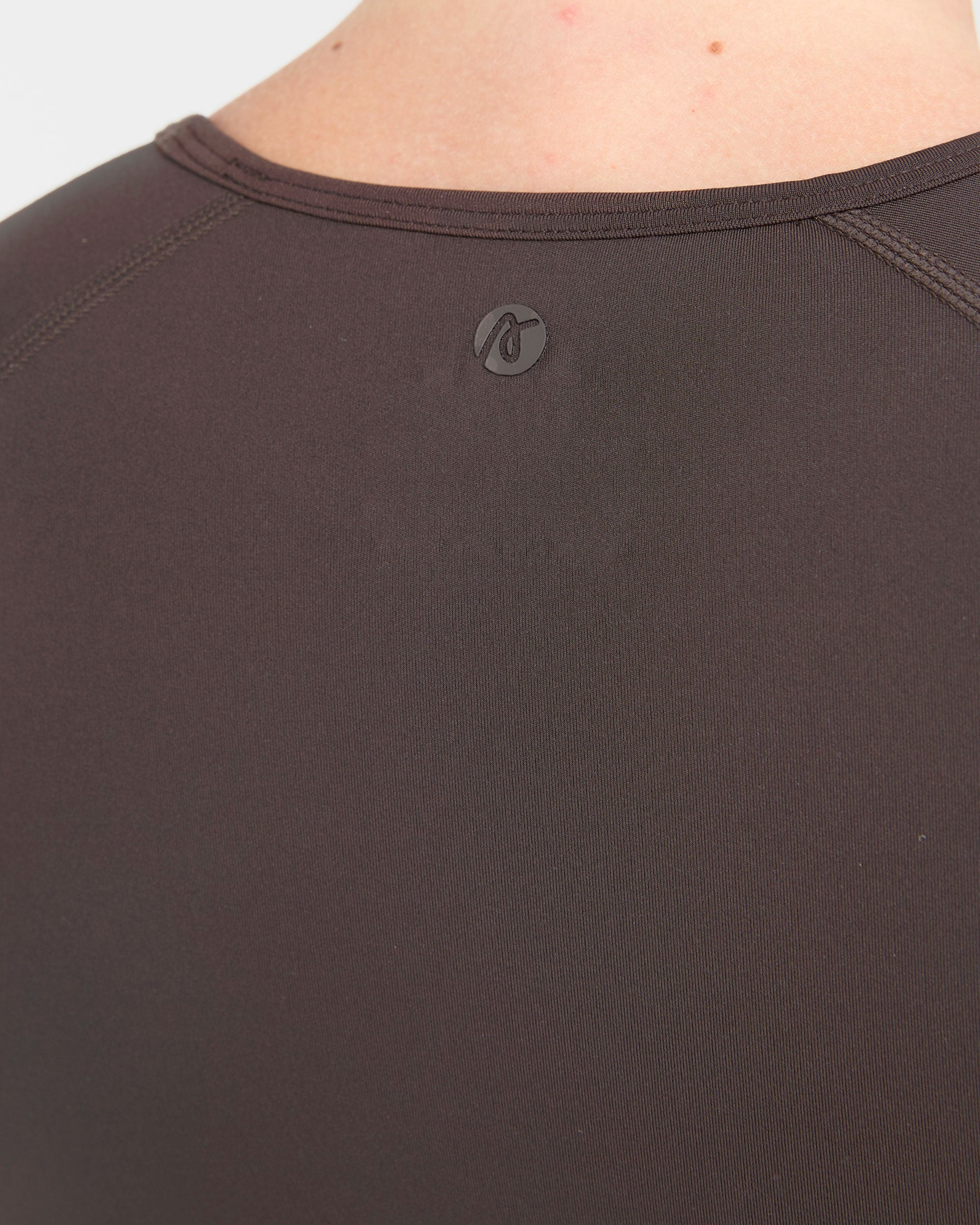 Staple Crop Top - Coffee Brun