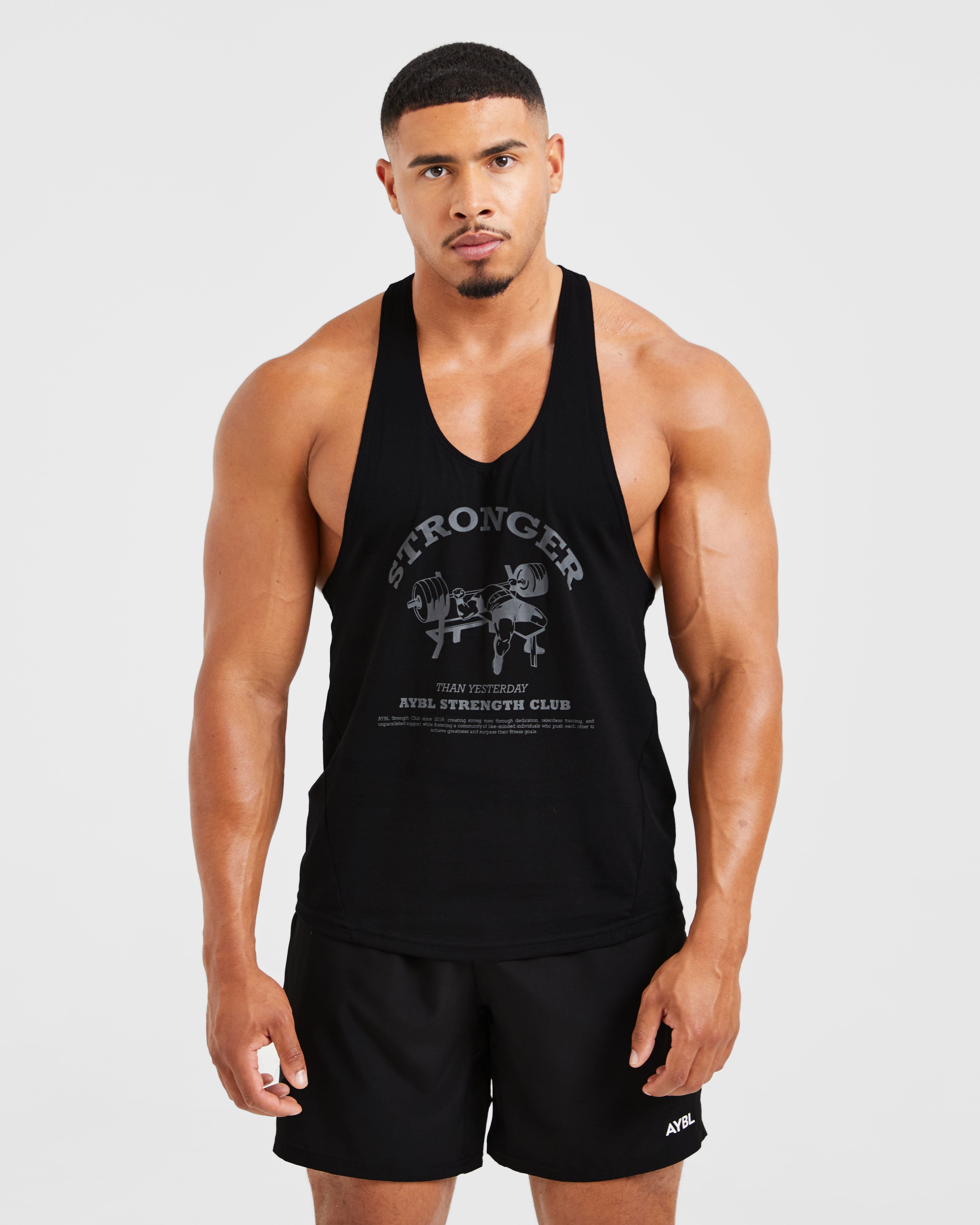 Bench Press Stringer - Noir