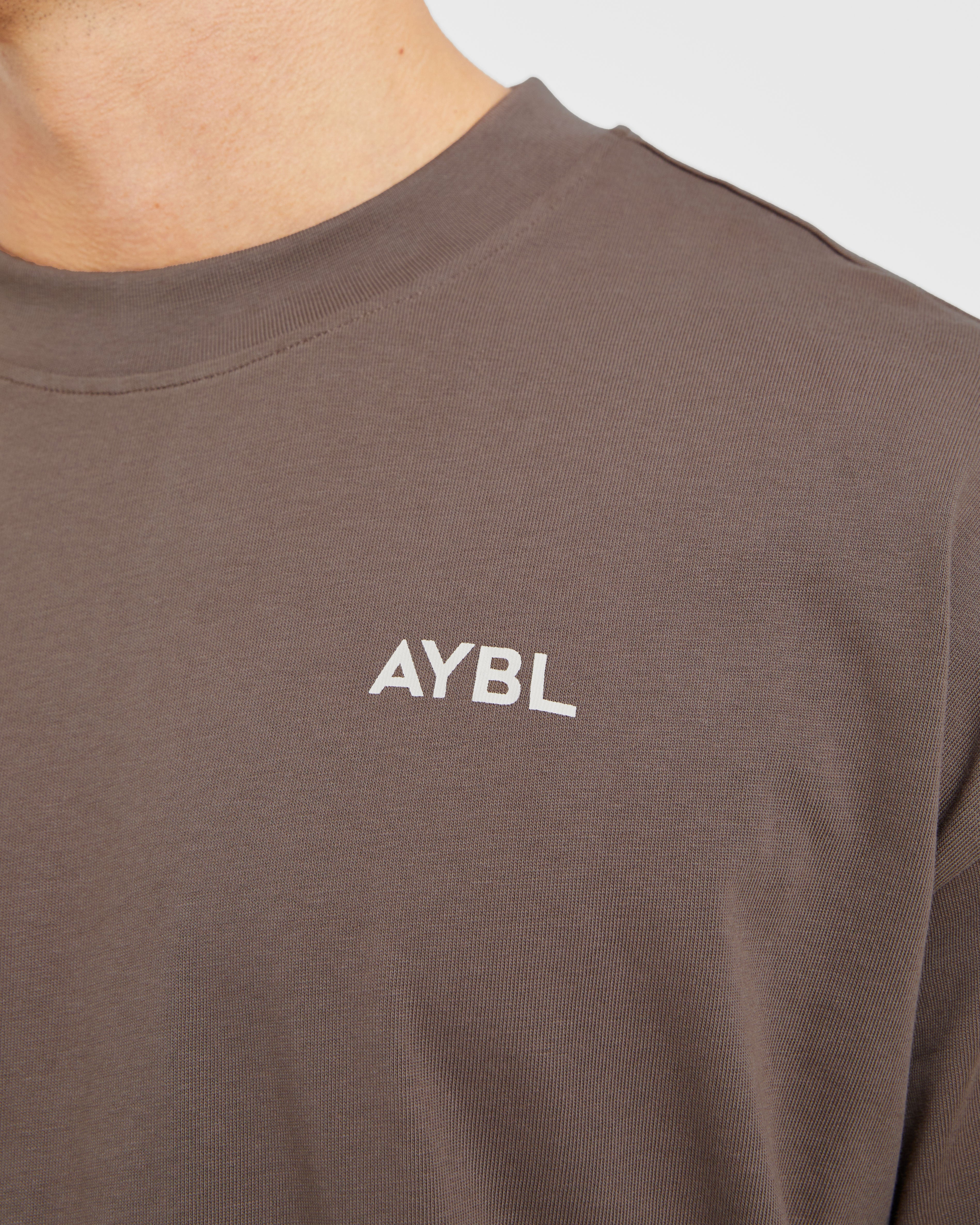 Essential Oversized T Shirt - Marron