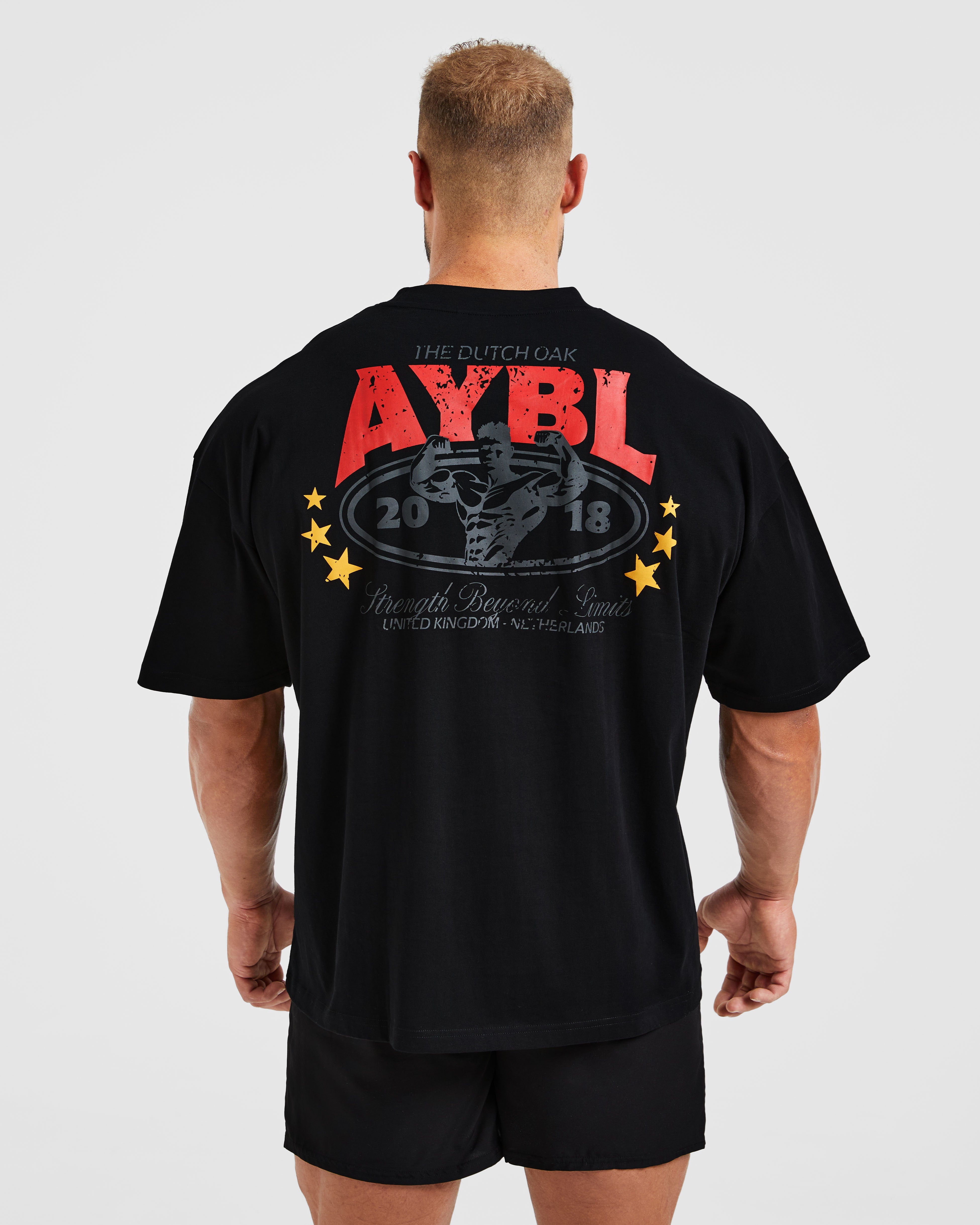 Wesley Vissers X Beyond Limits Oversized T Shirt - Noir/Charcoal