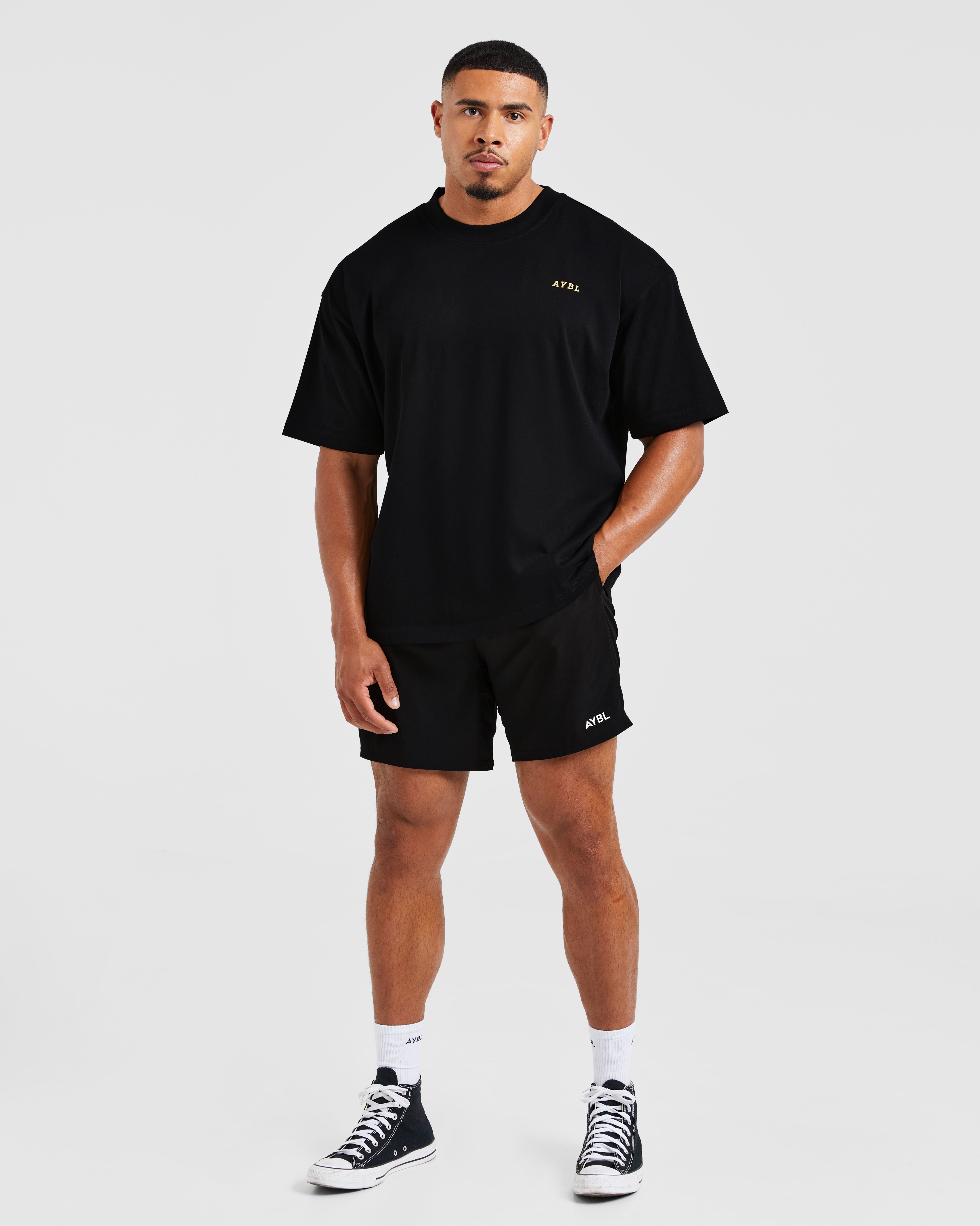 Wesley Vissers X Golden Pump Oversized T Shirt - Noir
