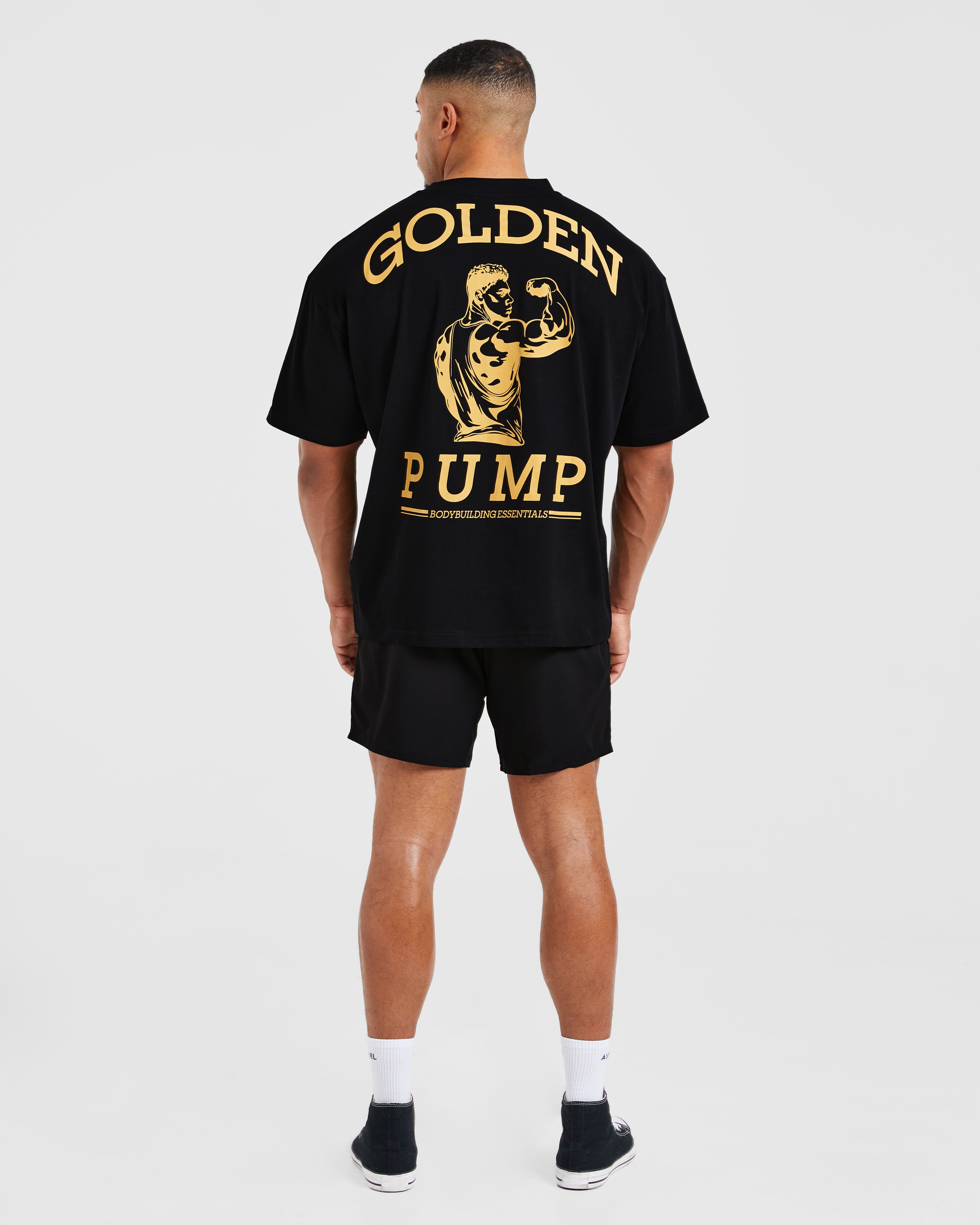Wesley Vissers X Golden Pump Oversized T Shirt - Noir