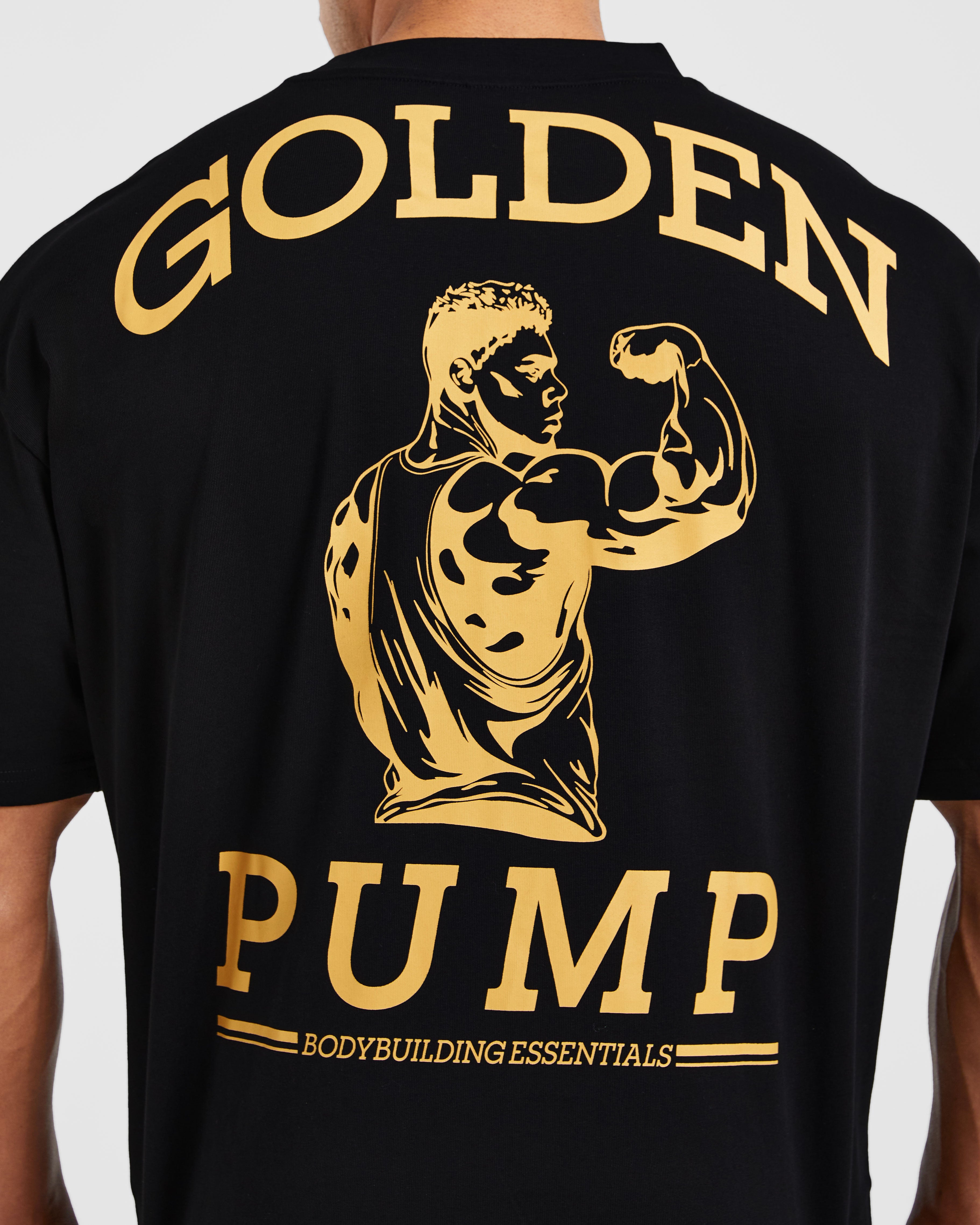 Wesley Vissers X Golden Pump Oversized T Shirt - Noir