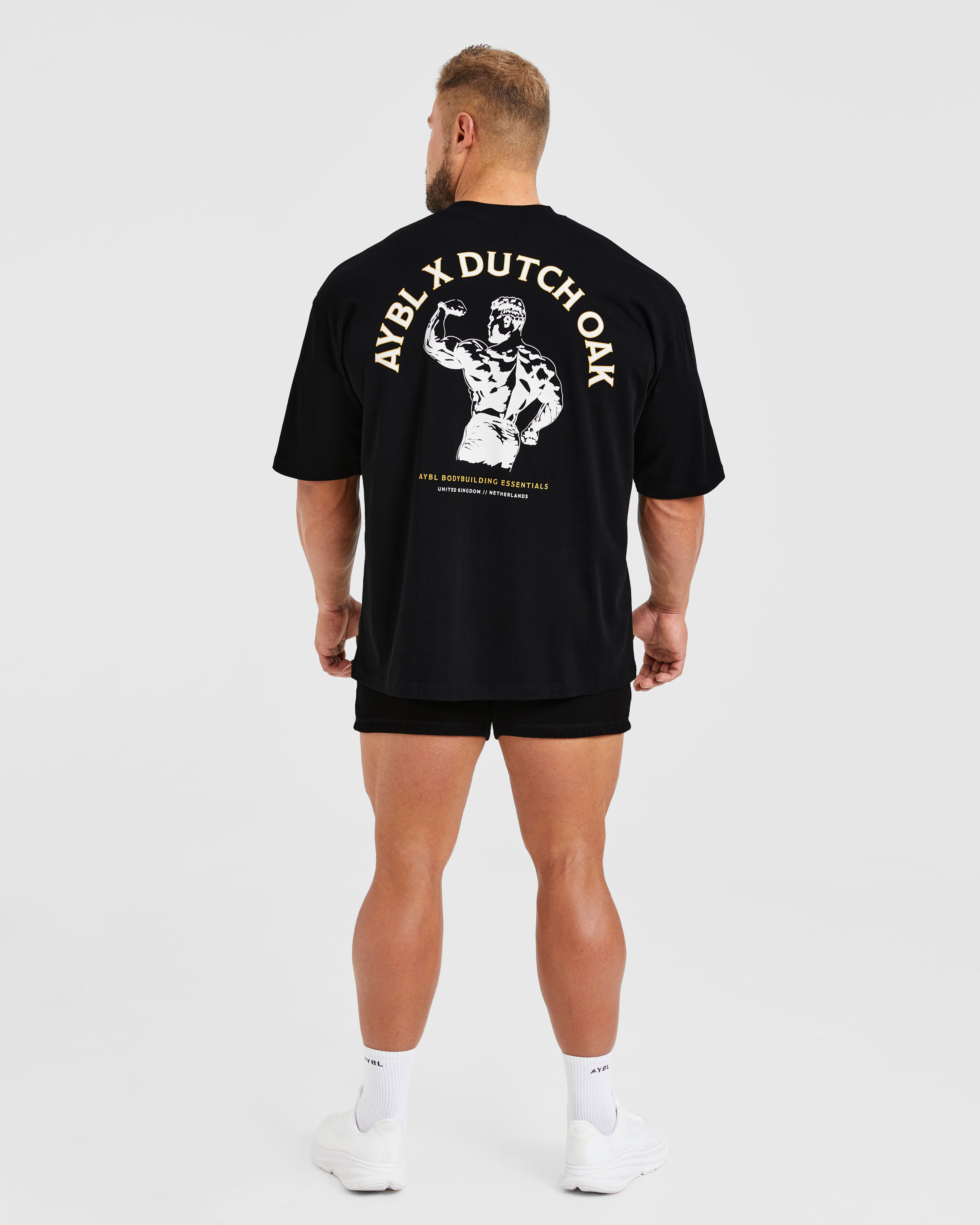 Wesley Vissers X Dutch Oak Oversized T Shirt - Noir/Blanc