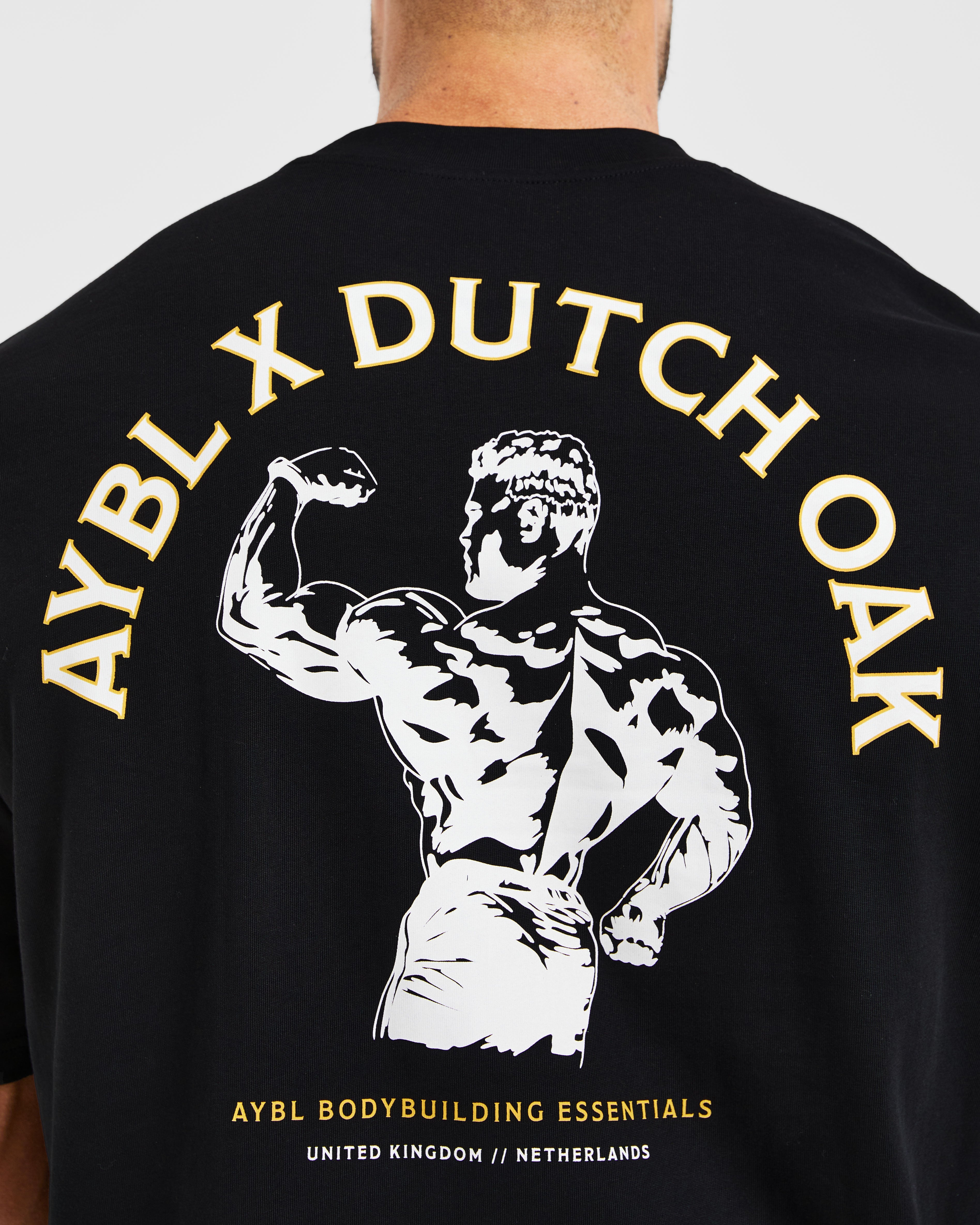 Wesley Vissers X Dutch Oak Oversized T Shirt - Noir/Blanc