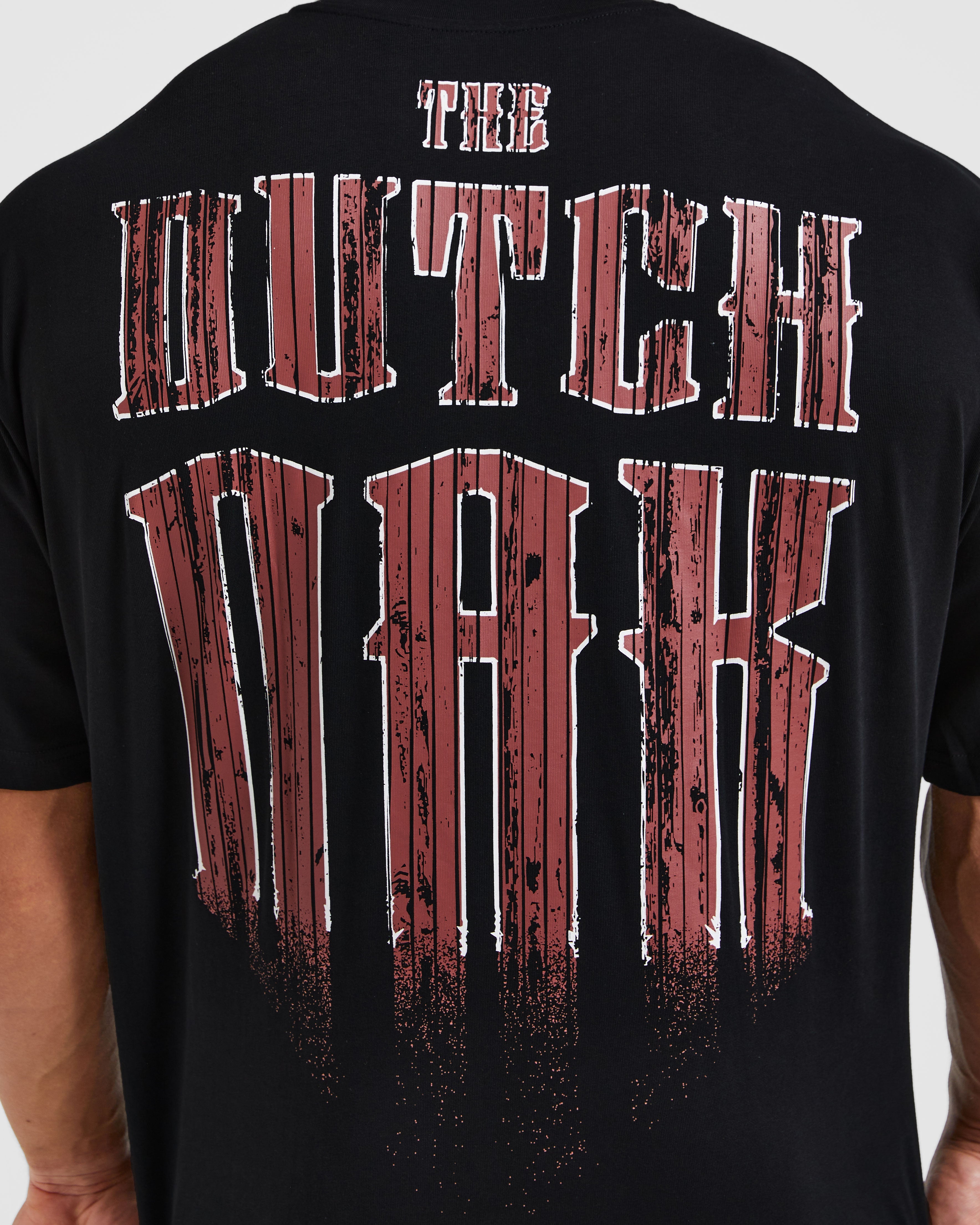 Wesley Vissers X The Dutch Oak Oversized T Shirt - Noir