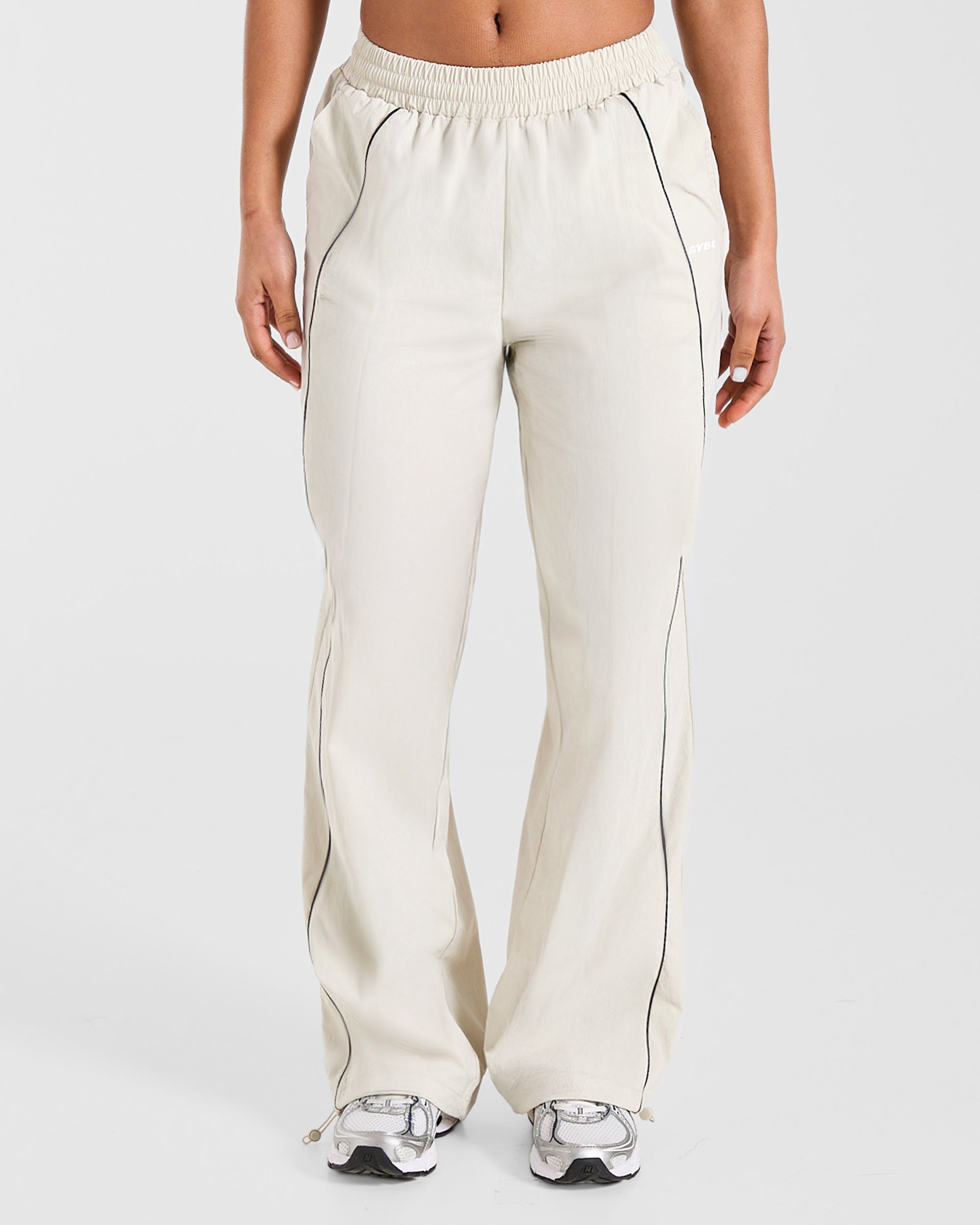 Retro Track Joggers - Off Blanc