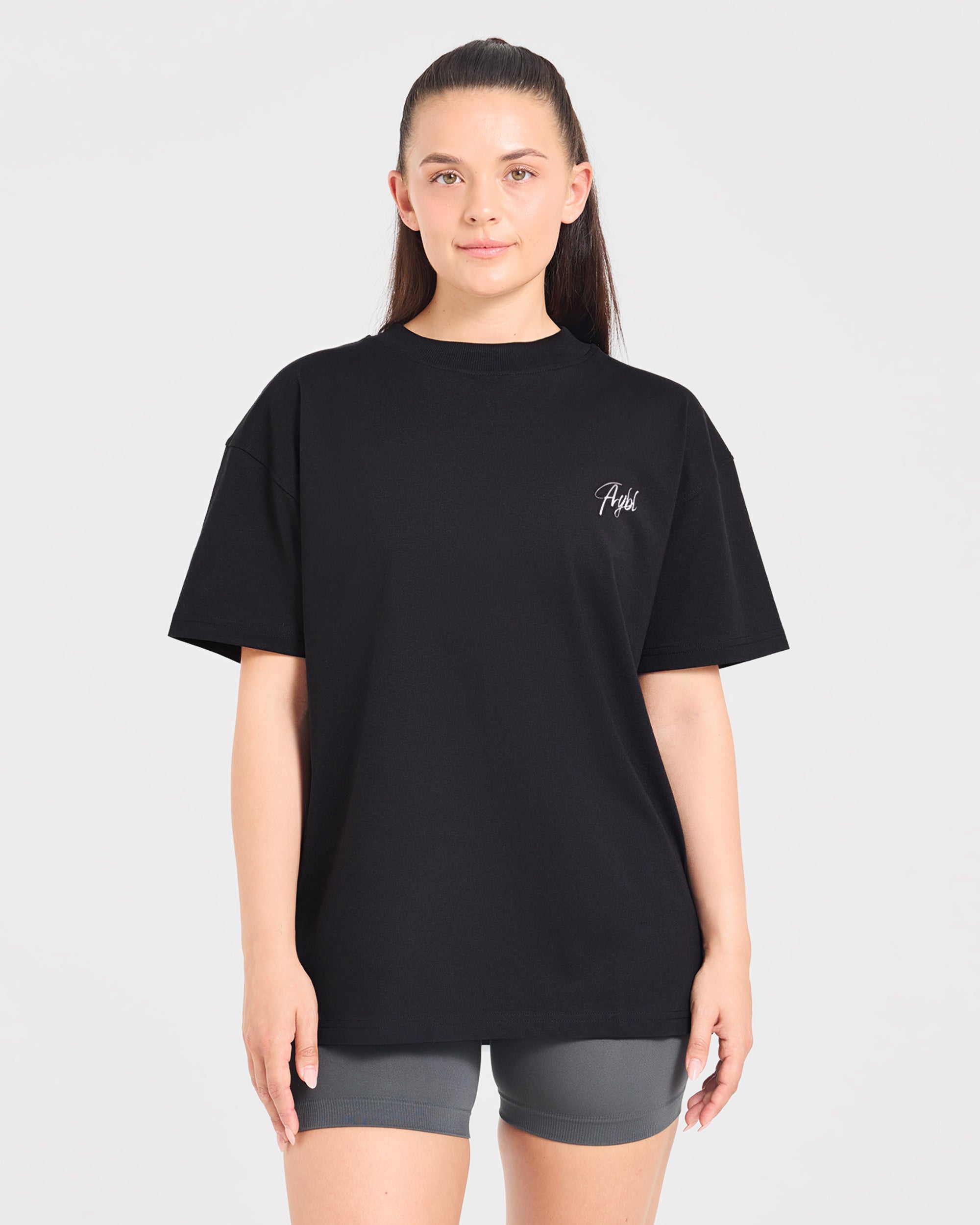 Lift Graphic 2.0 Oversized T Shirt - Noir
