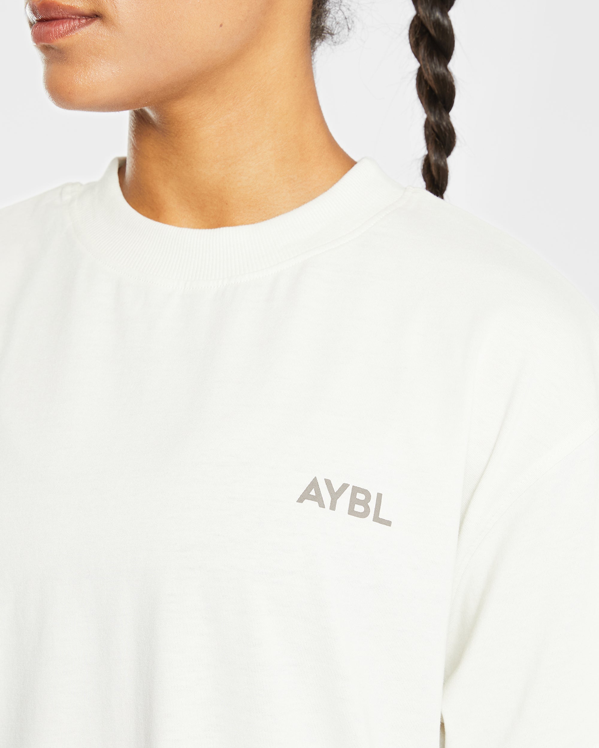 AYBL Club Oversized T Shirt - Off Blanc